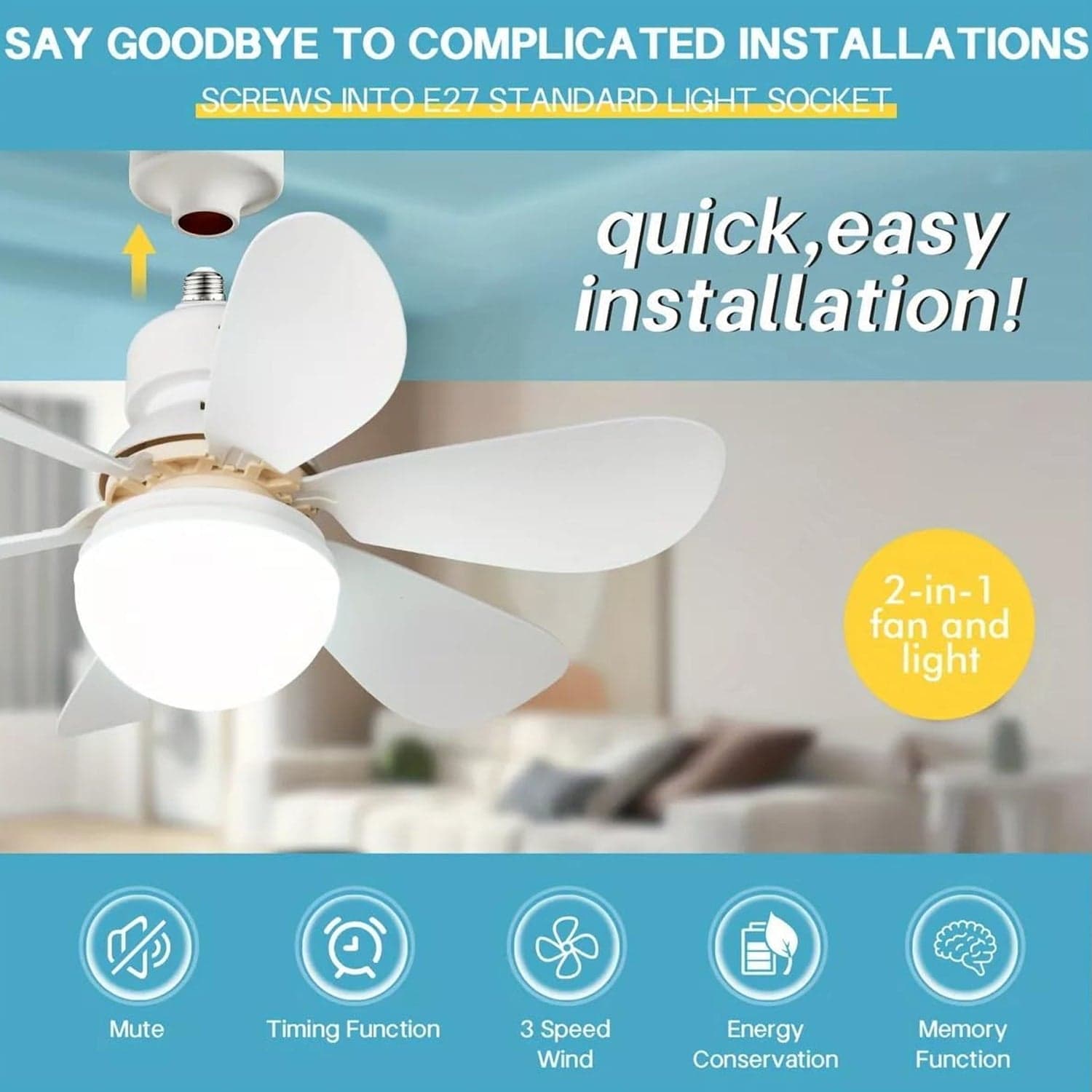 40W LED Ceiling Fan Remote Control thumbnail 10