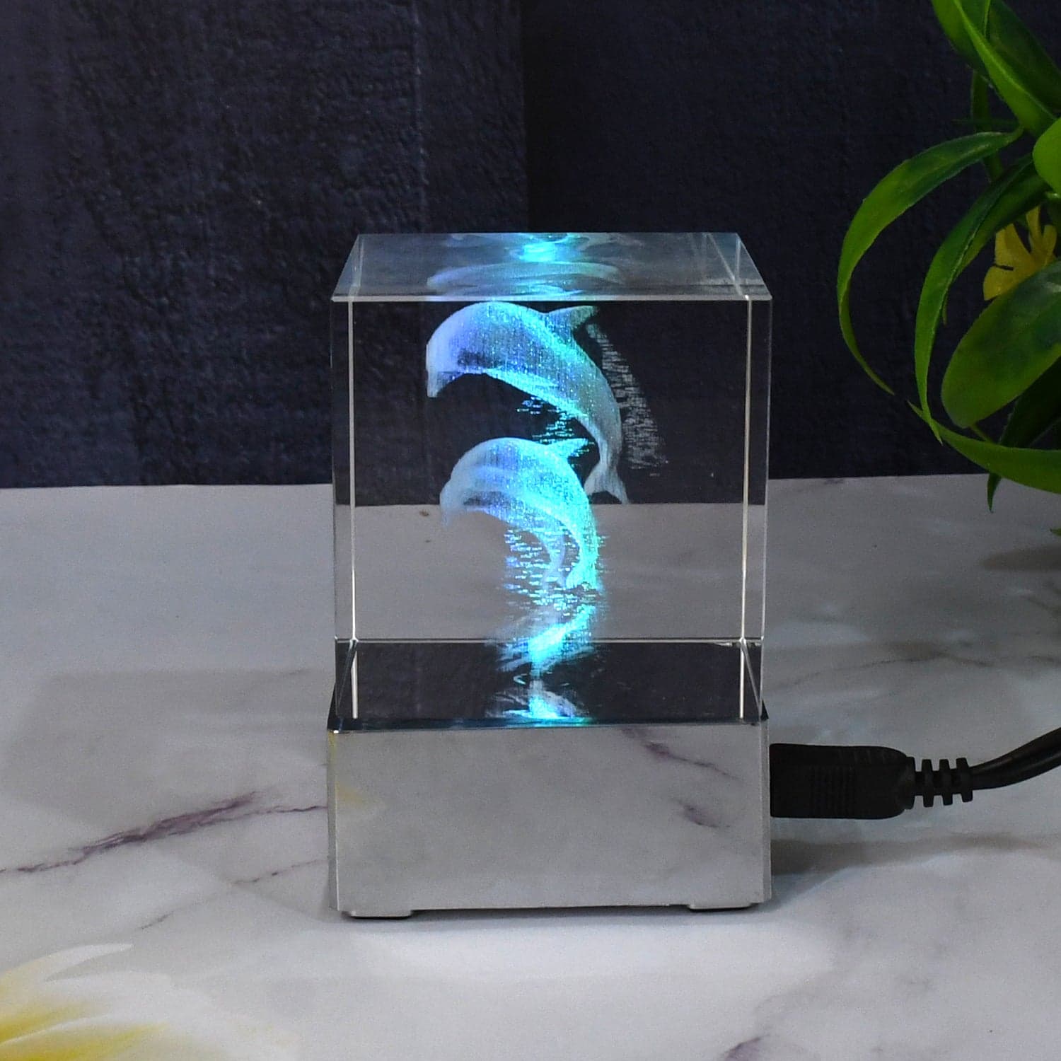 3D Mix Design LED Light, Desk Decor, LED Light Base, USB Charging (1 Pc / Mix Design) thumbnail 7