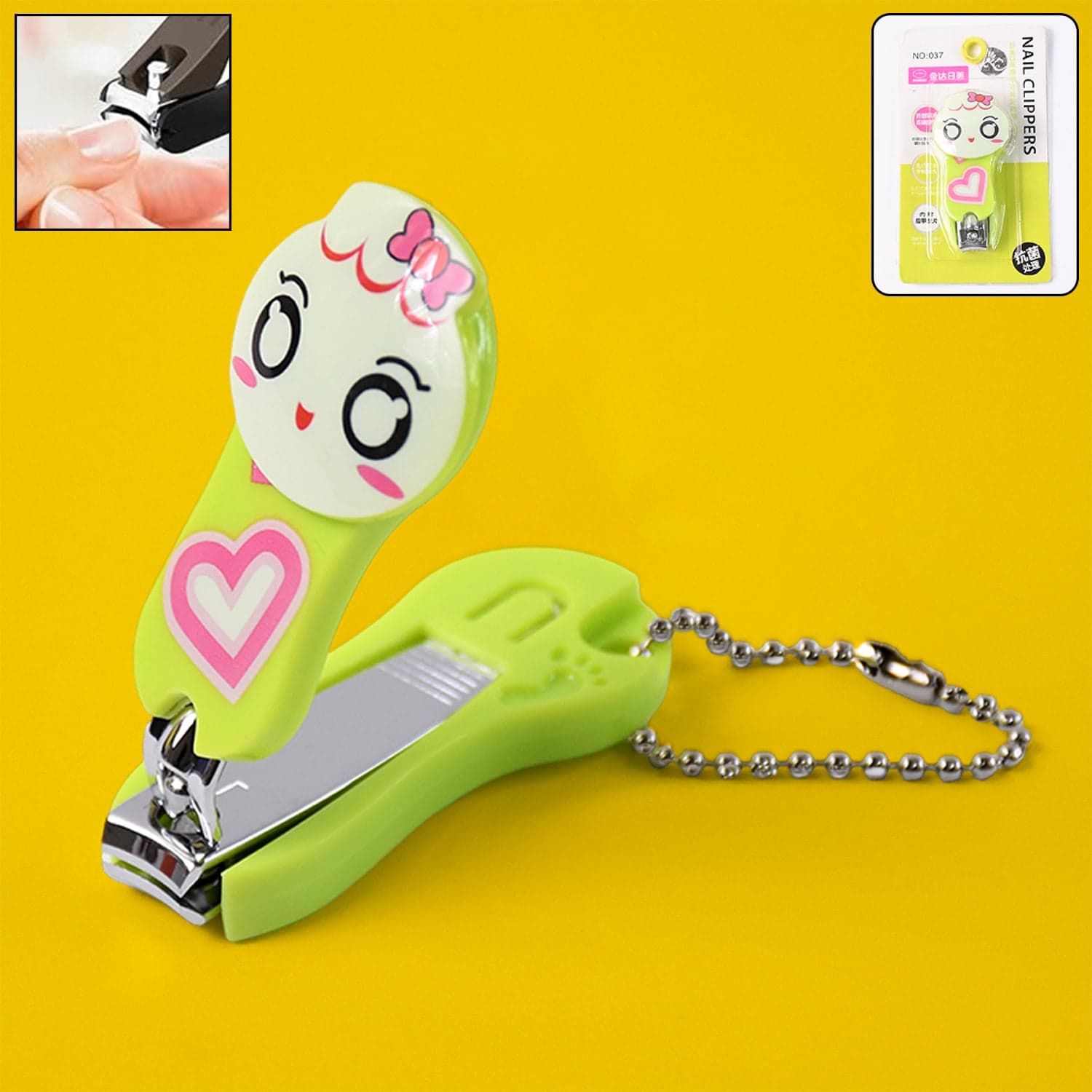 Cute Cartoon Nail Clipper / Cutter Lovely Cat Bear Frog Small (1 Pc) thumbnail 1