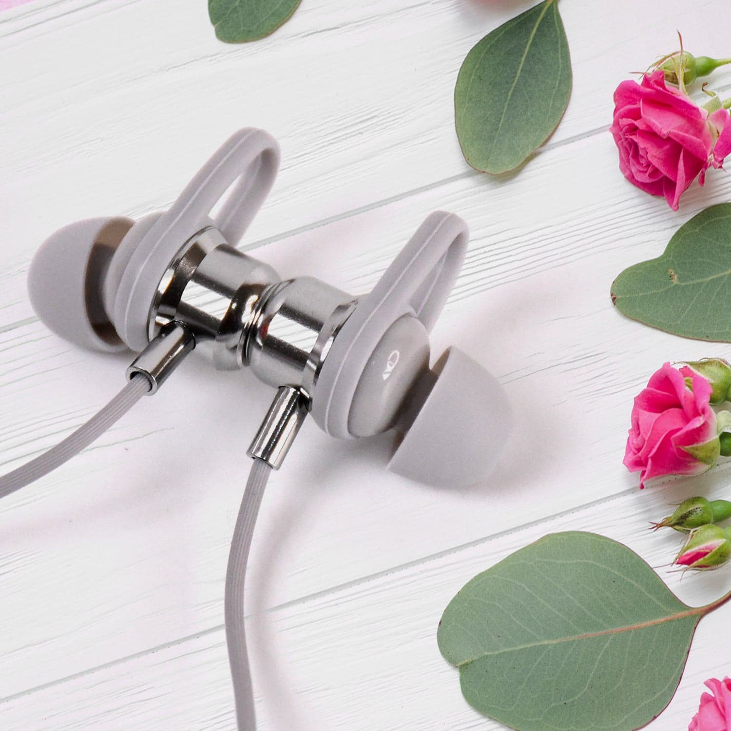 Magnetic ON- OFF Earbuds Neckband Bluetooth (1 Pc / With Color Box & Zipper Plastic Bag) thumbnail 4