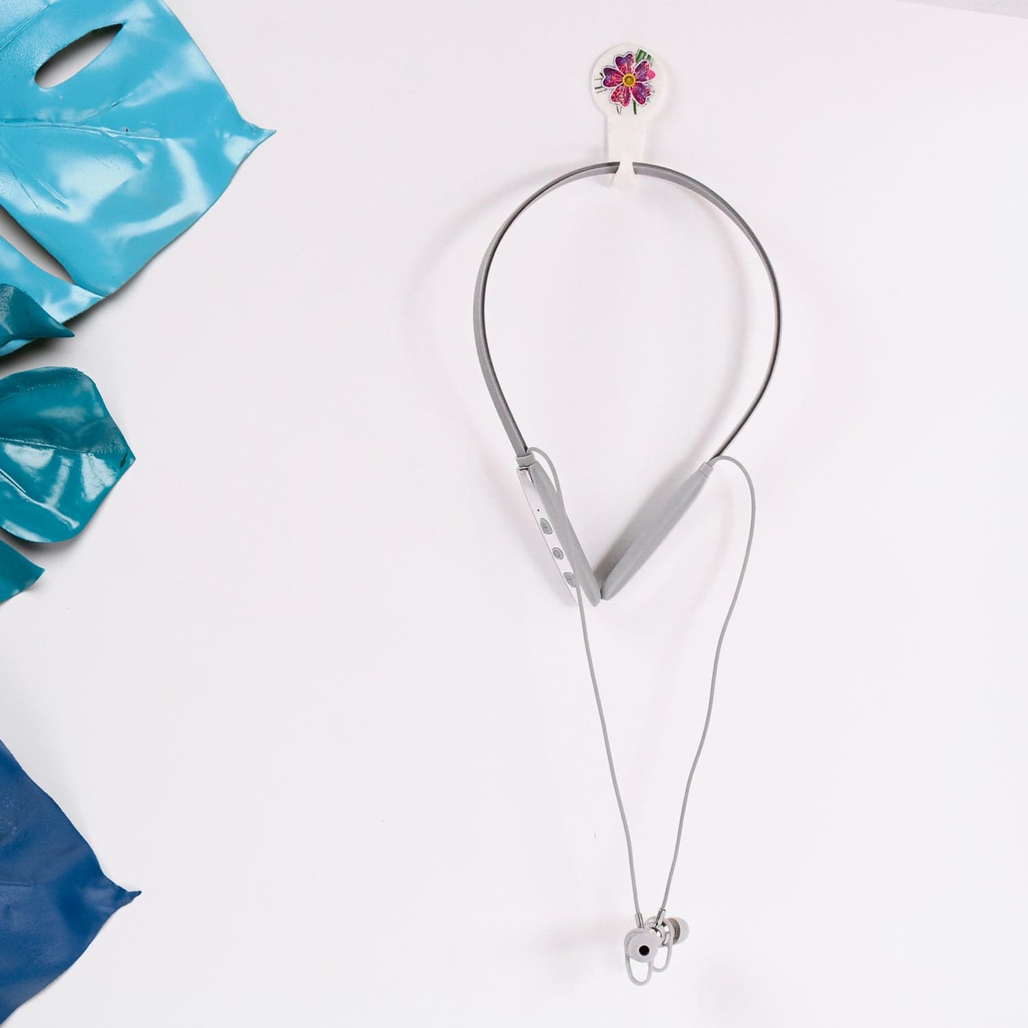 Magnetic ON- OFF Earbuds Neckband Bluetooth (1 Pc / With Color Box & Zipper Plastic Bag) thumbnail 5