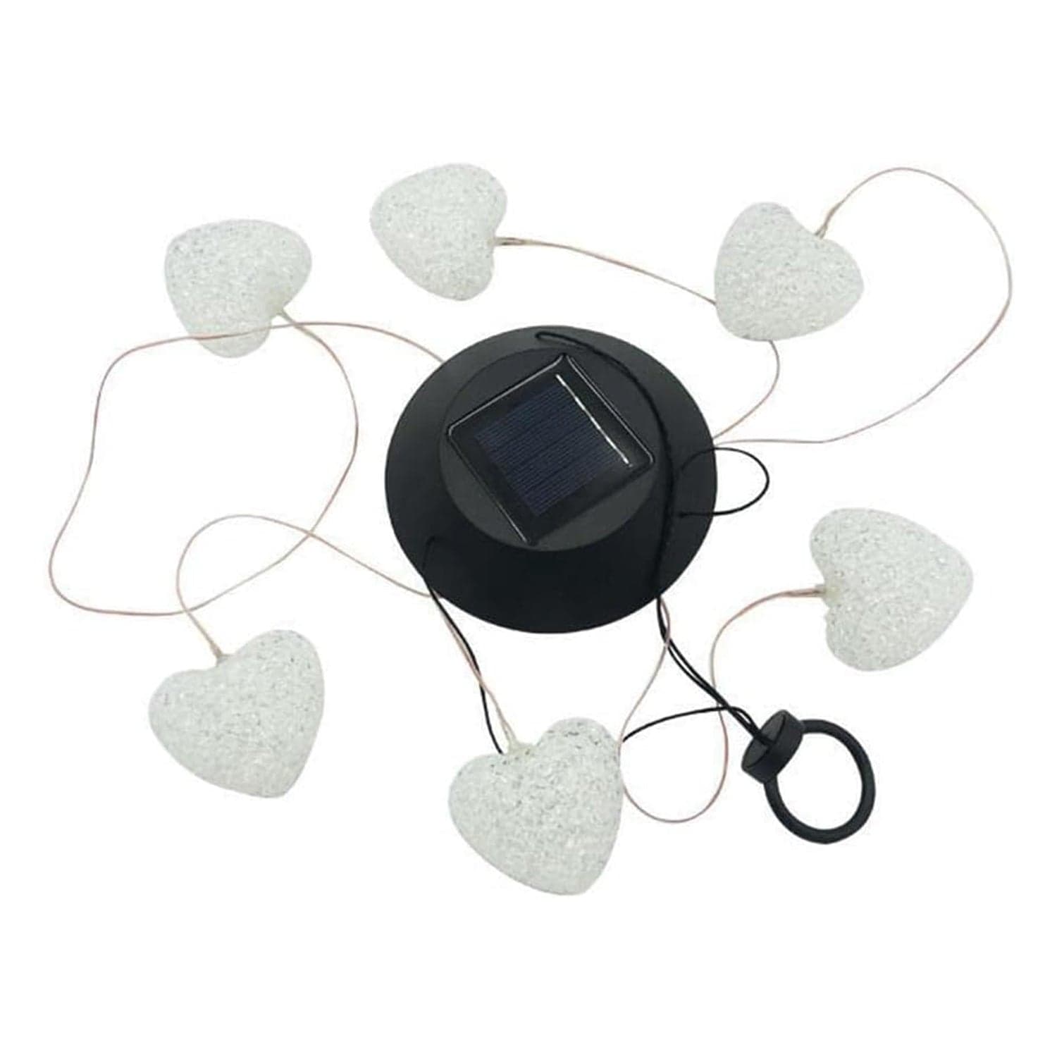 Solar Powered Wind Chimes with Lights: Outdoor Garden Decor (6 LED) thumbnail 4