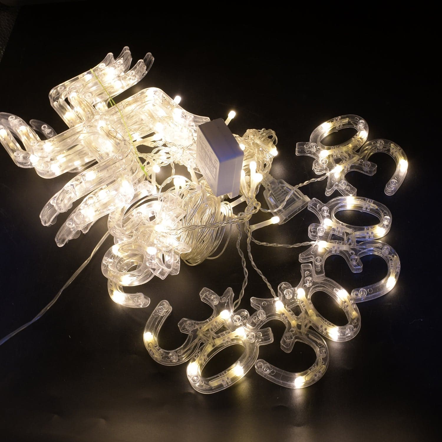 Swastik Om Curtain Decorative Lights thumbnail 5