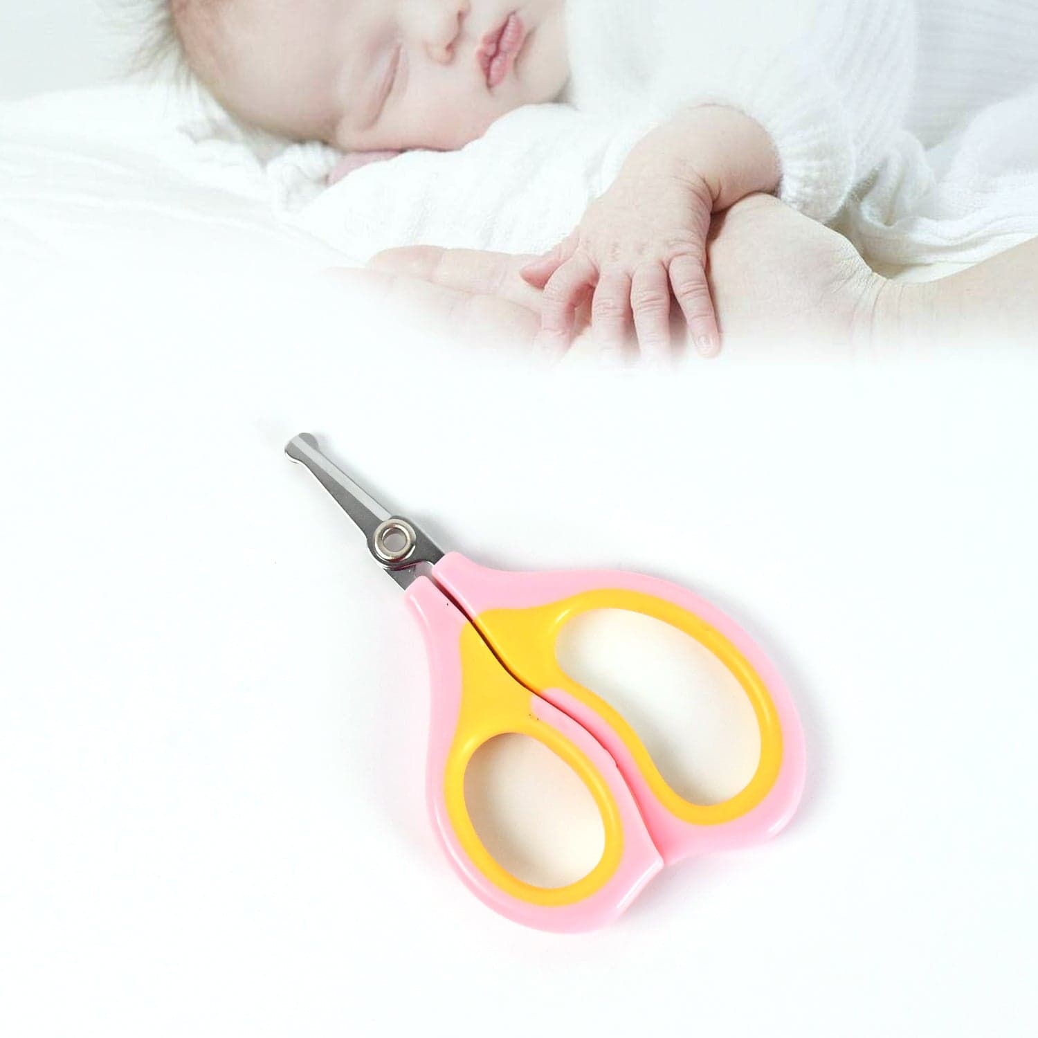 Baby Safety Nail Cutter Scissors for Safe Nail Clipping (1 Pc / Mix Color) thumbnail 3