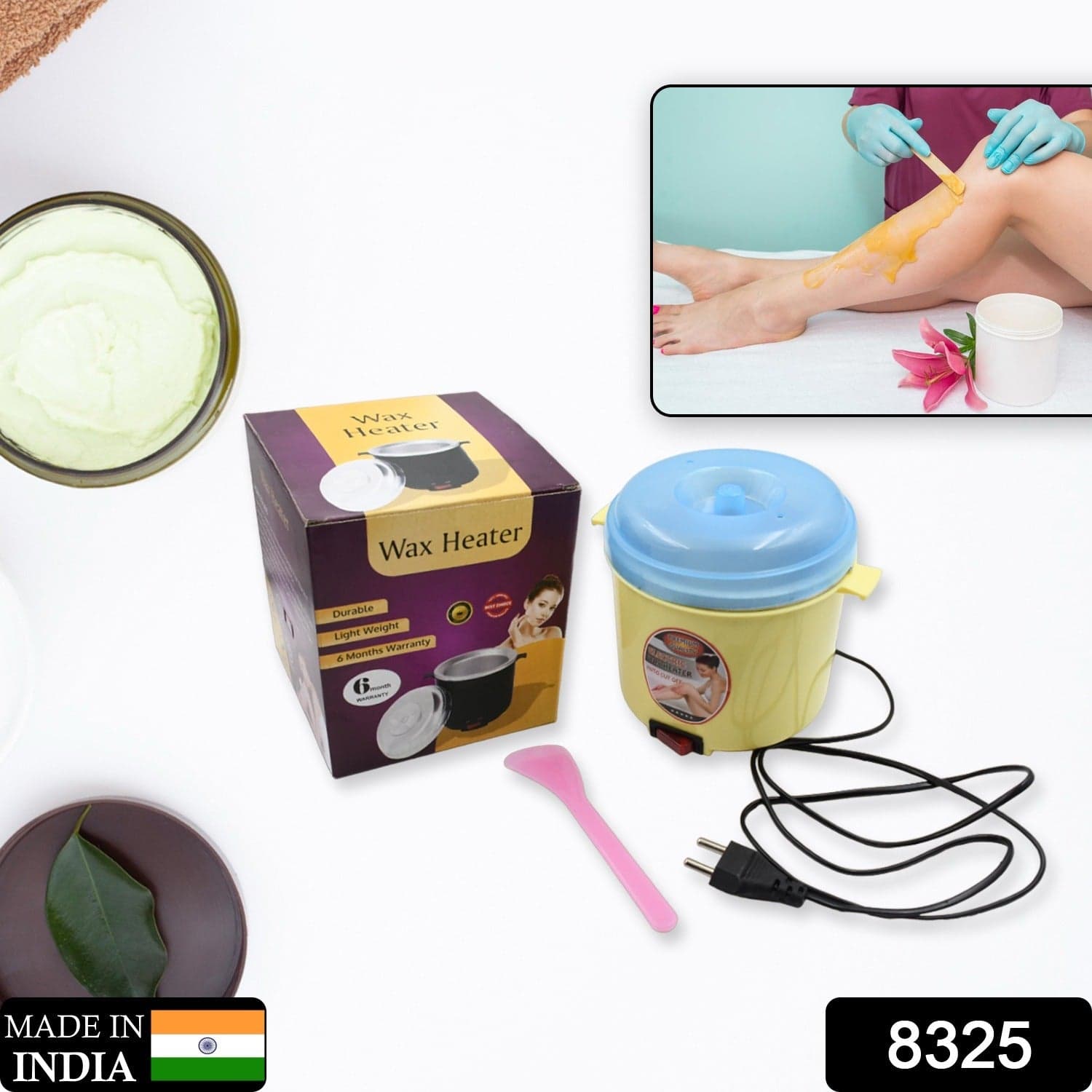 Wax Heating Machine, Reliable And Convenient To Use Wax Warmer 240W Wax Machine Eu Plug 220V Durable And Practical For Parlour, Salon For Home thumbnail 2
