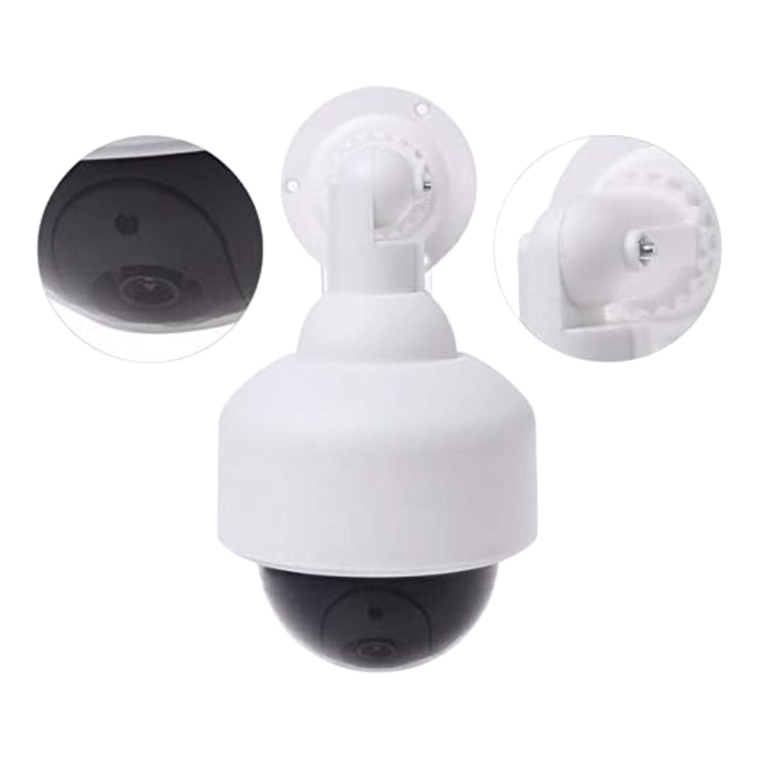 Fake / Dummy Camera CCTV, with Flashing Red LED Light (1 Pc / Battery Not Included) thumbnail 4