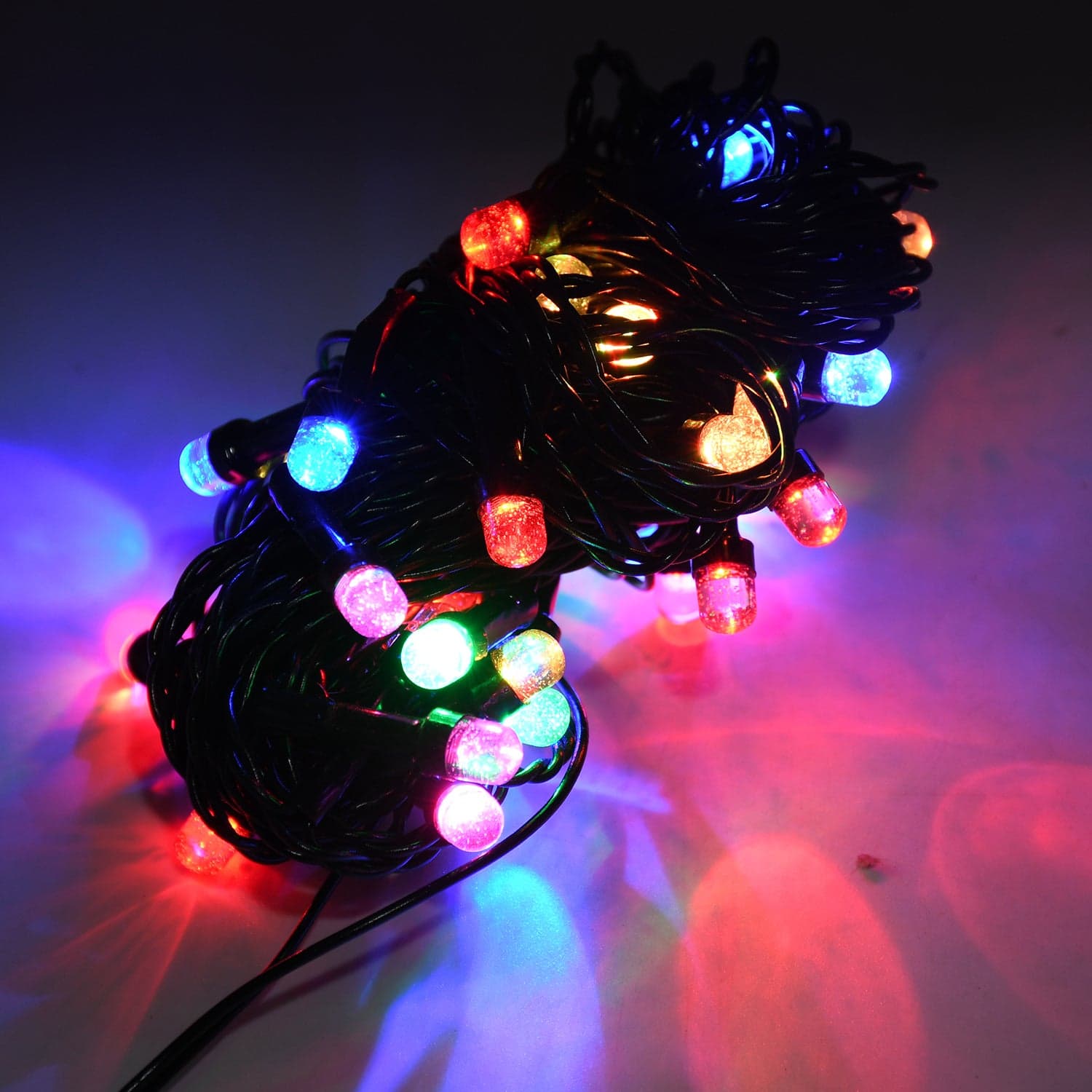 9Mtr Flower Design Home Decoration Electrical Series Light Home Decoration Diwali & Wedding Led Christmas String Light Indoor And Outdoor Light ID-8329 thumbnail 1
