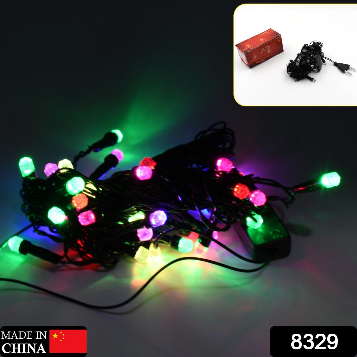 9Mtr Flower Design Home Decoration Electrical Series Light Home Decoration Diwali & Wedding Led Christmas String Light Indoor And Outdoor Light ID-8329 thumbnail 3
