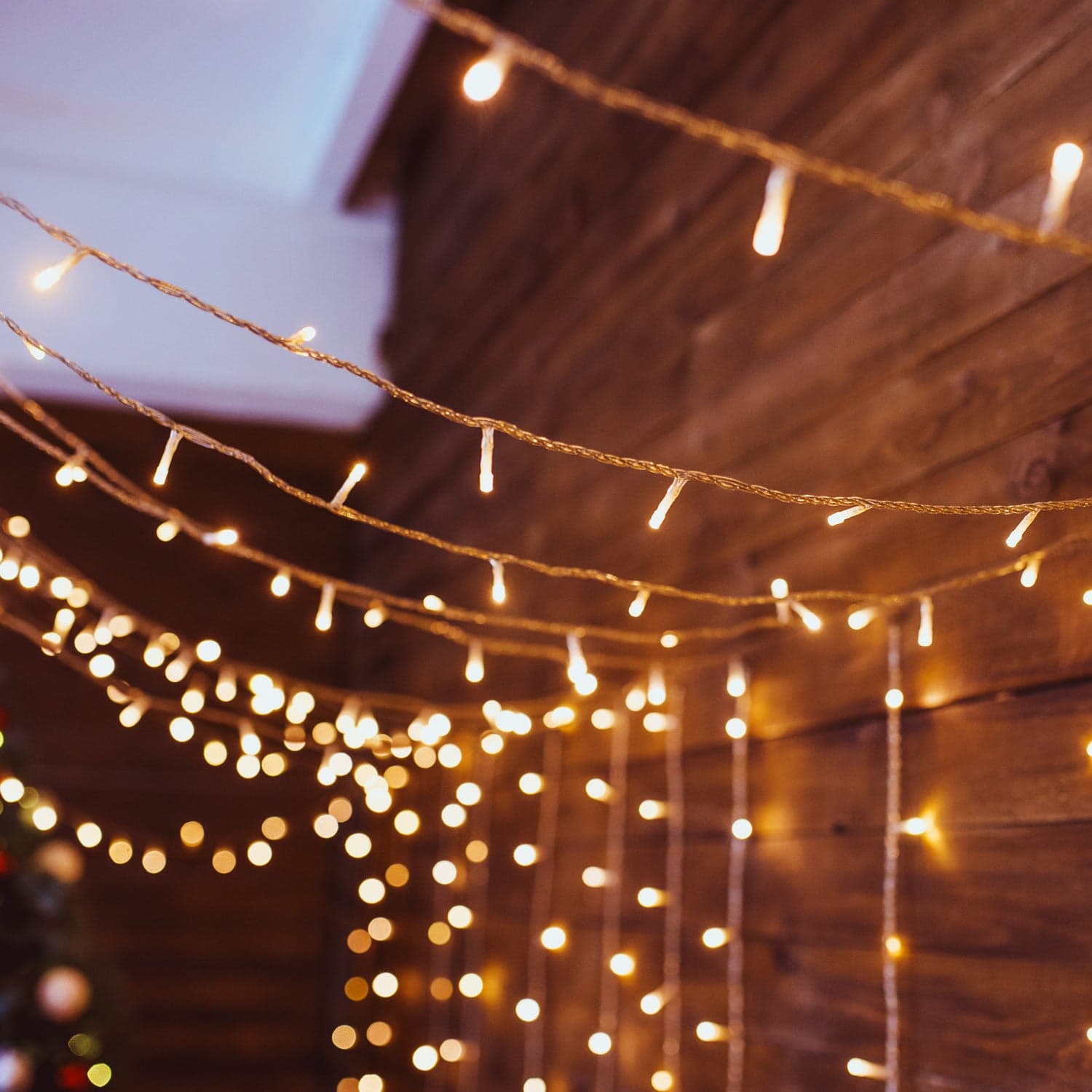 8Mtr Home Decoration Diwali & Wedding LED Christmas String Light Indoor and Outdoor Light (28L 8mtr) thumbnail 1