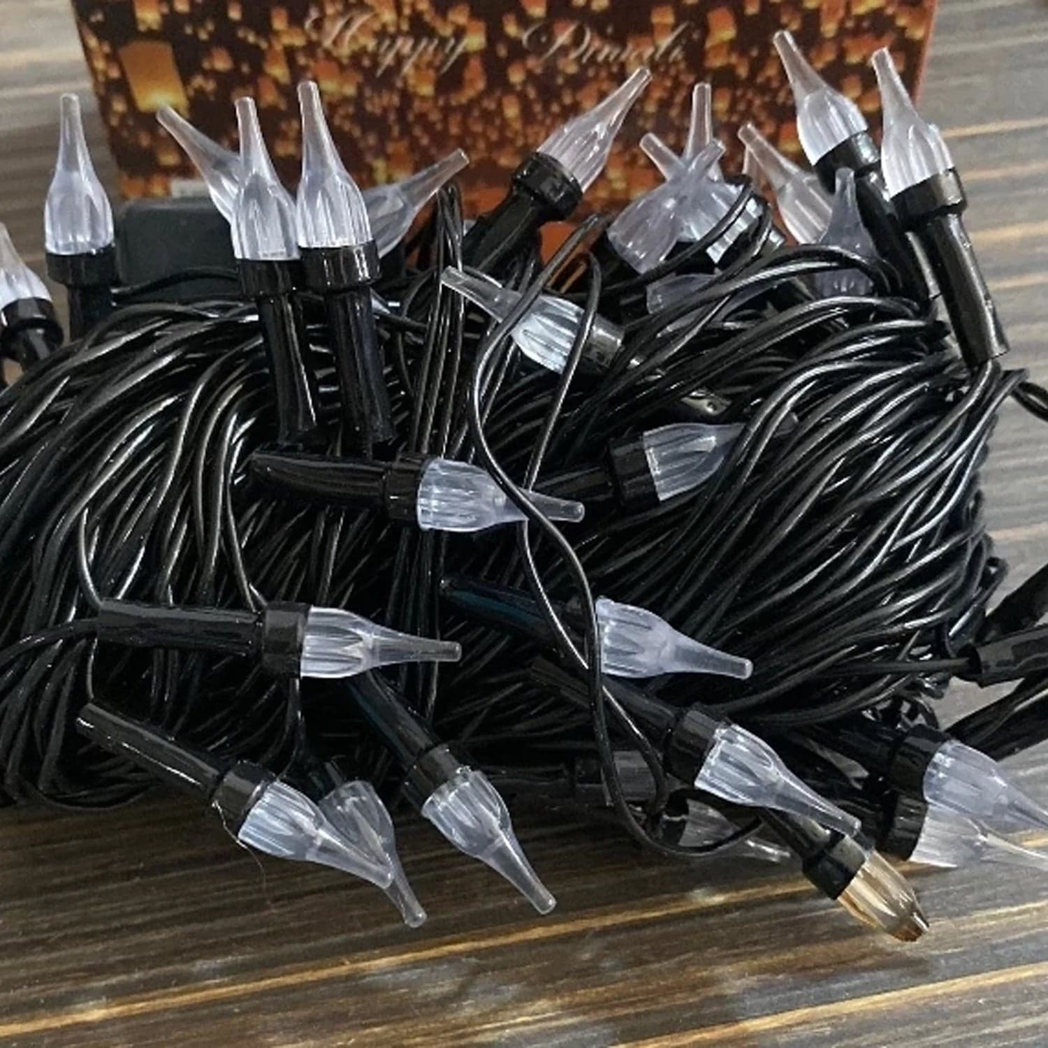 9Mtr LED Flower String Lights of Multi-Color Festival, Home Decor (36 LEDs, 1.4MM) thumbnail 4
