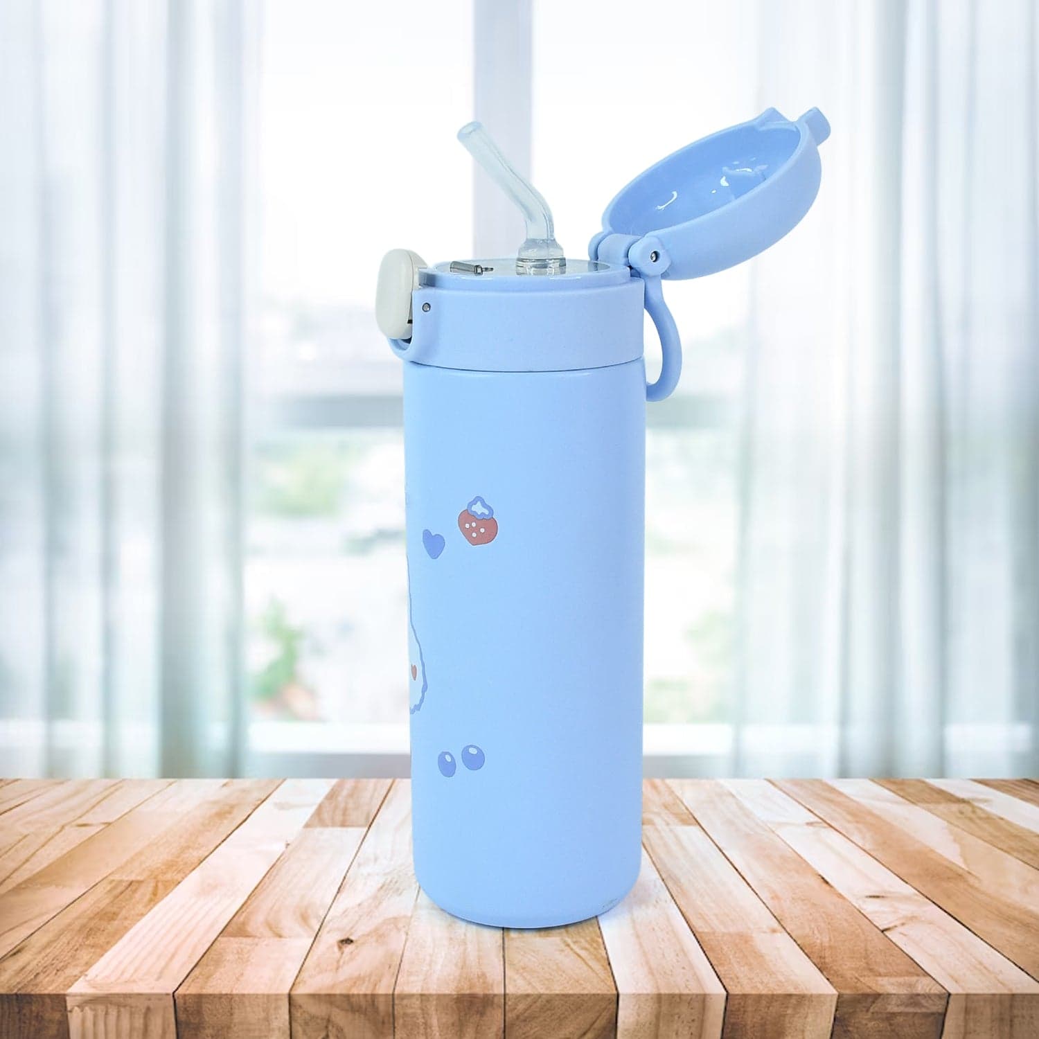 Double walled Stainless Steel Water Bottle (400 ML Approx) thumbnail 6