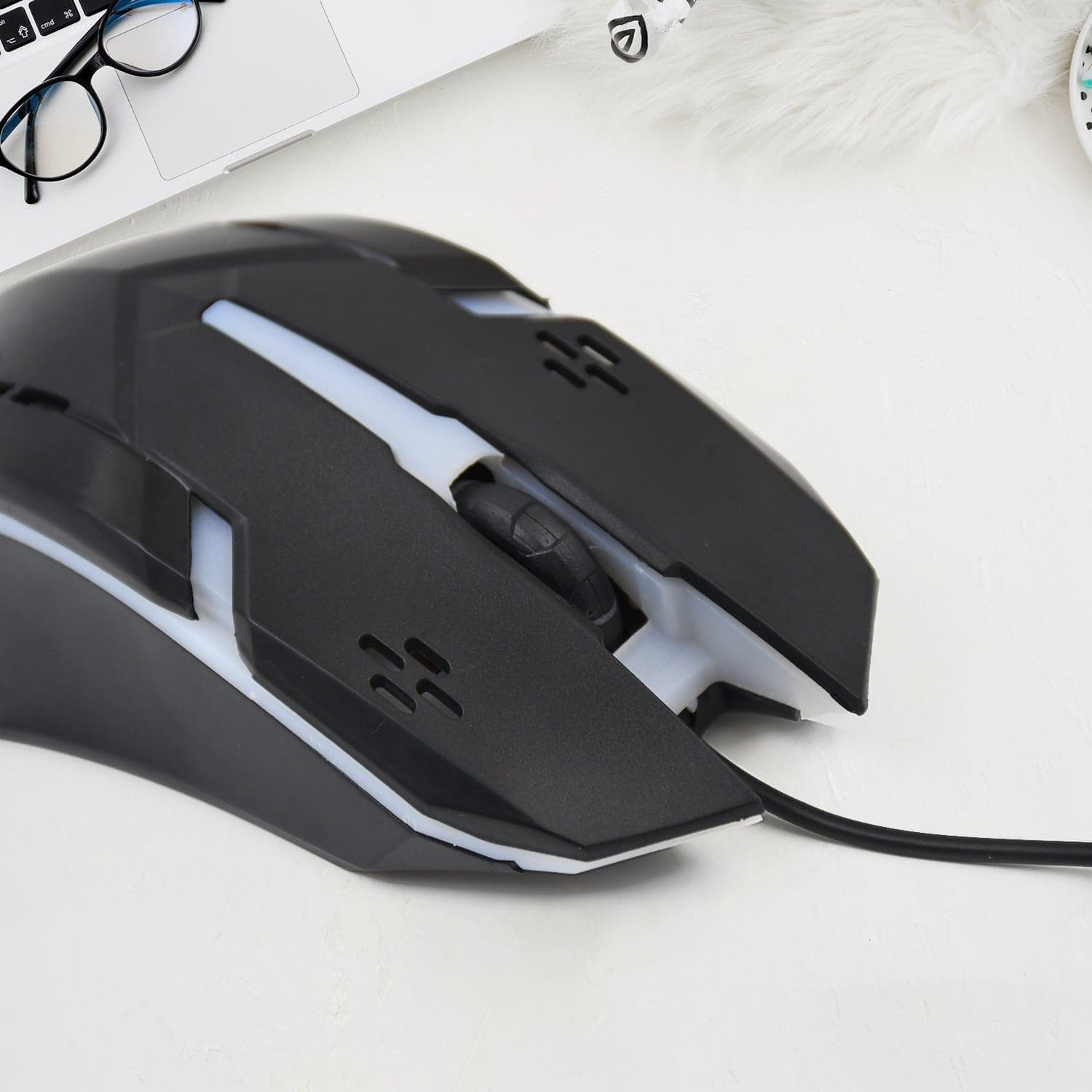 Computer / Laptop USB Wired Optical Mouse (1 Pc) thumbnail 3