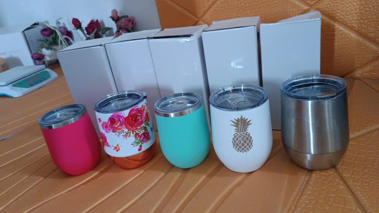 Stainless Steel Vacuum Insulated Mug with Lid (1 Pc / Mix Design & Color) thumbnail 15