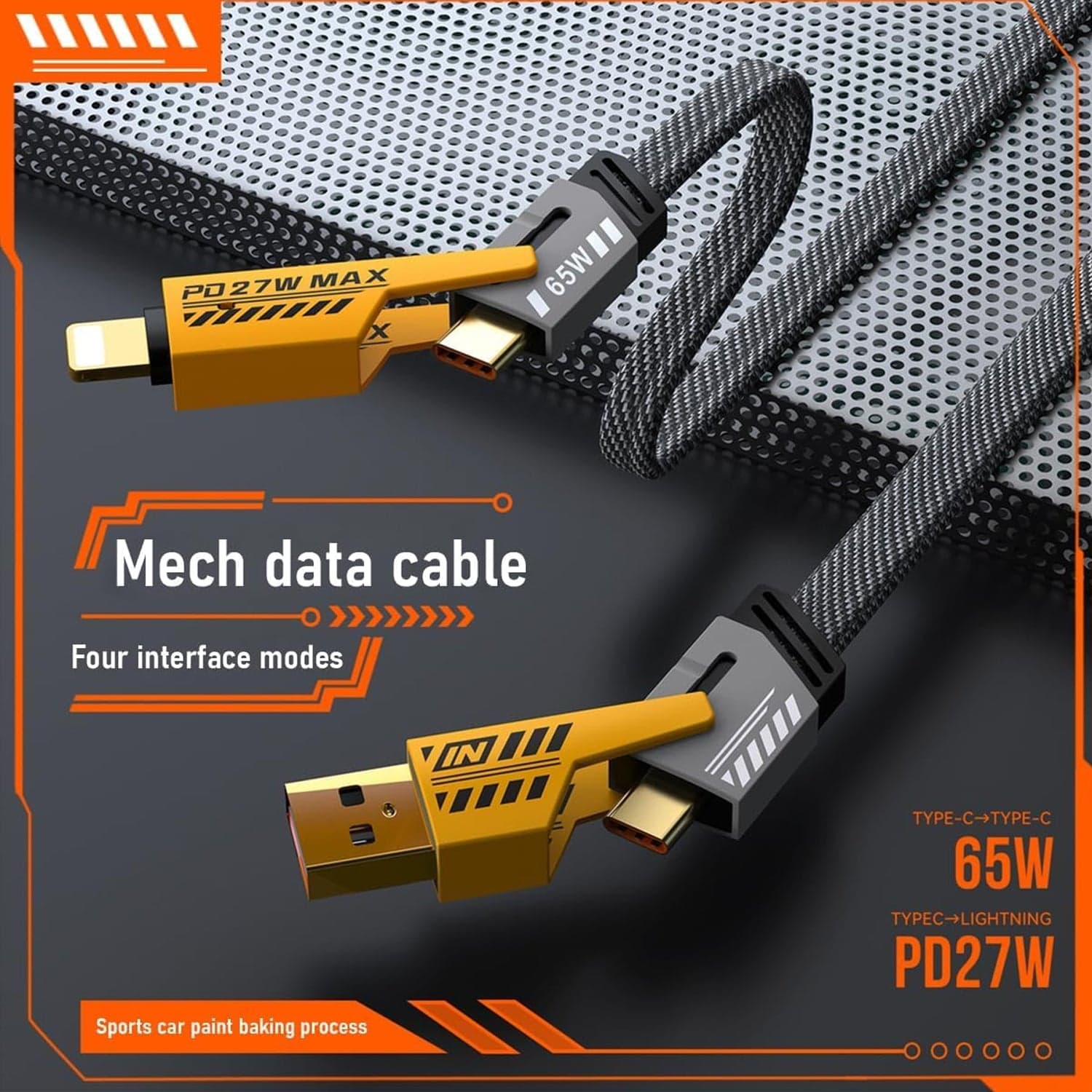 4 in 1 Fast Charging Cable (1 Pc / Loose) thumbnail 7