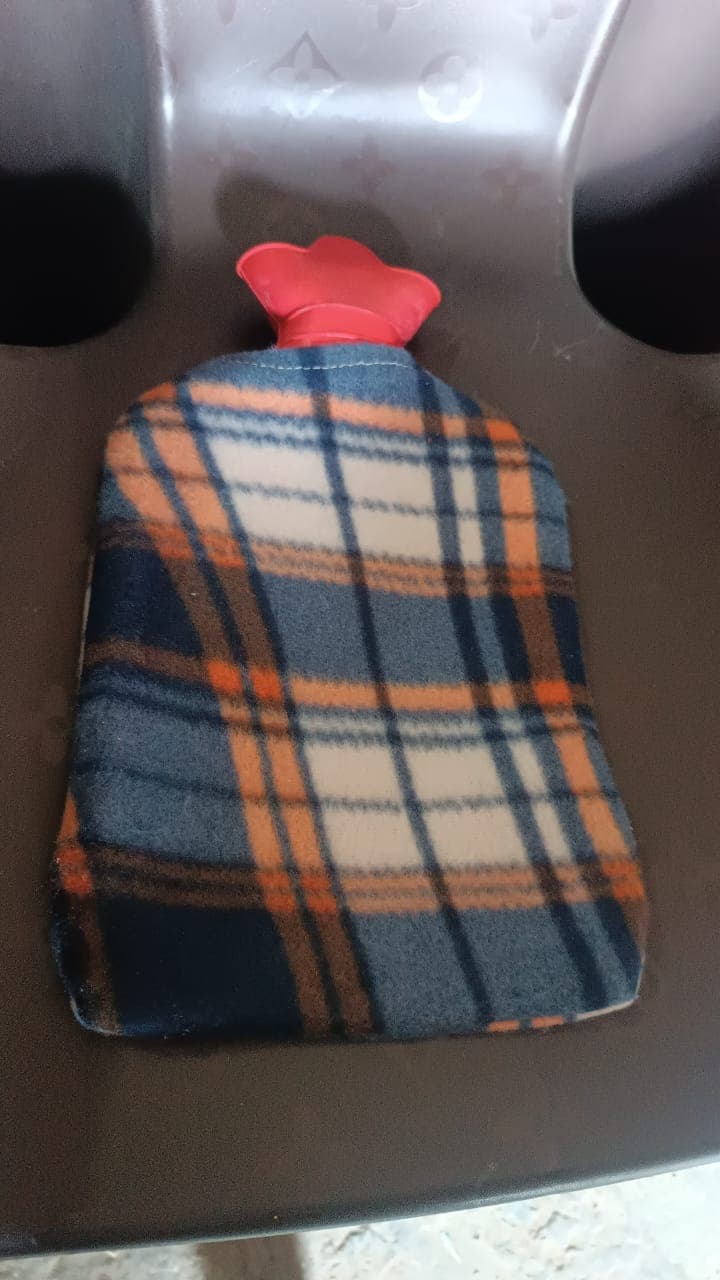 Hot Water Bottle Bag With Cover For Pain Relief (1 Pc / Mix Design & Size) thumbnail 11