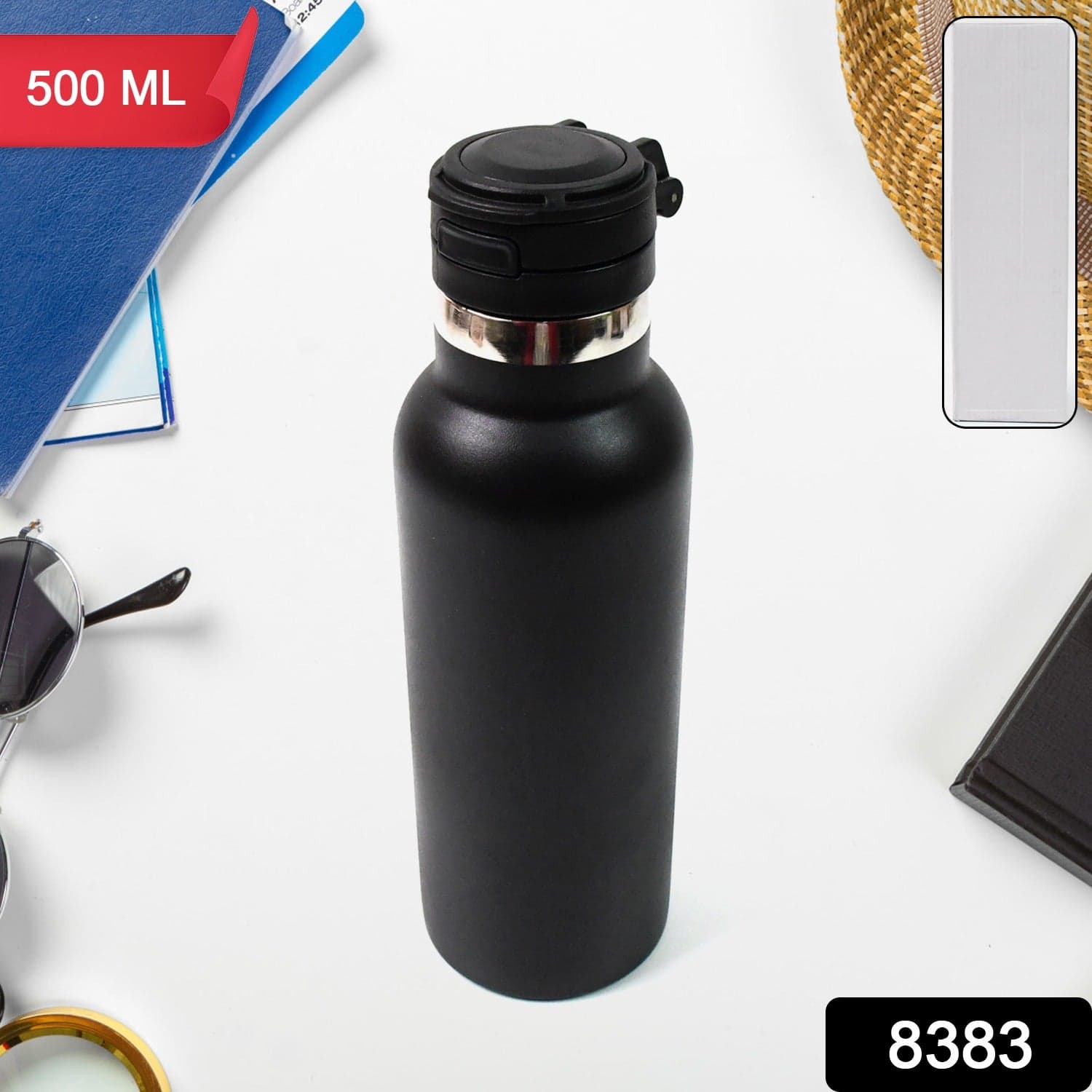 Water Bottle for Kids of Insulated Stainless Steel Bottle (500 ML / 1 Pc) thumbnail 2