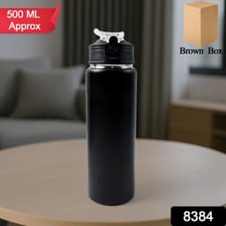 Stainless Steel Sports Water Bottle Approx 500Ml