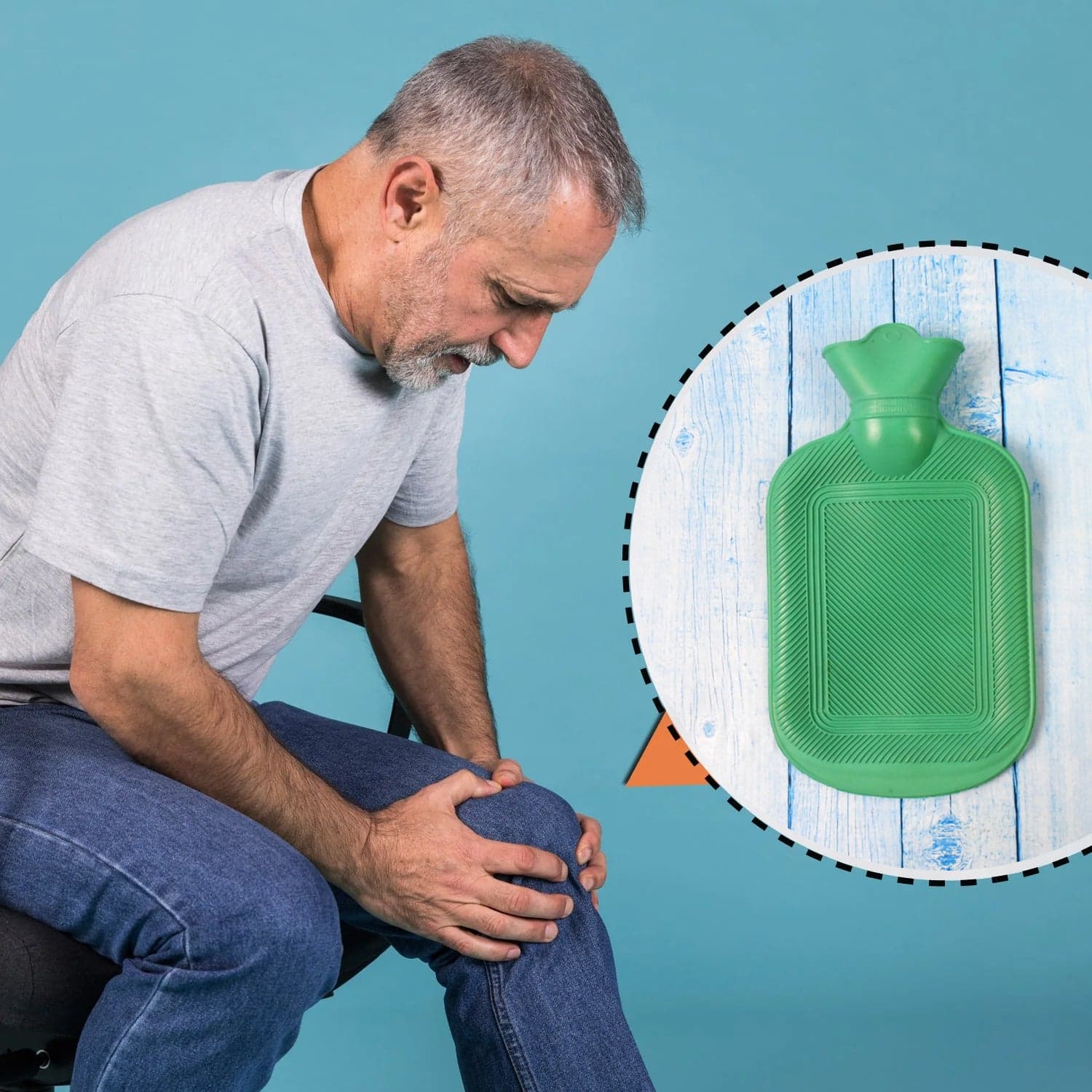 Hot Water Bottle Bag Without Cover For Pain Relief (1 Pc) thumbnail 7
