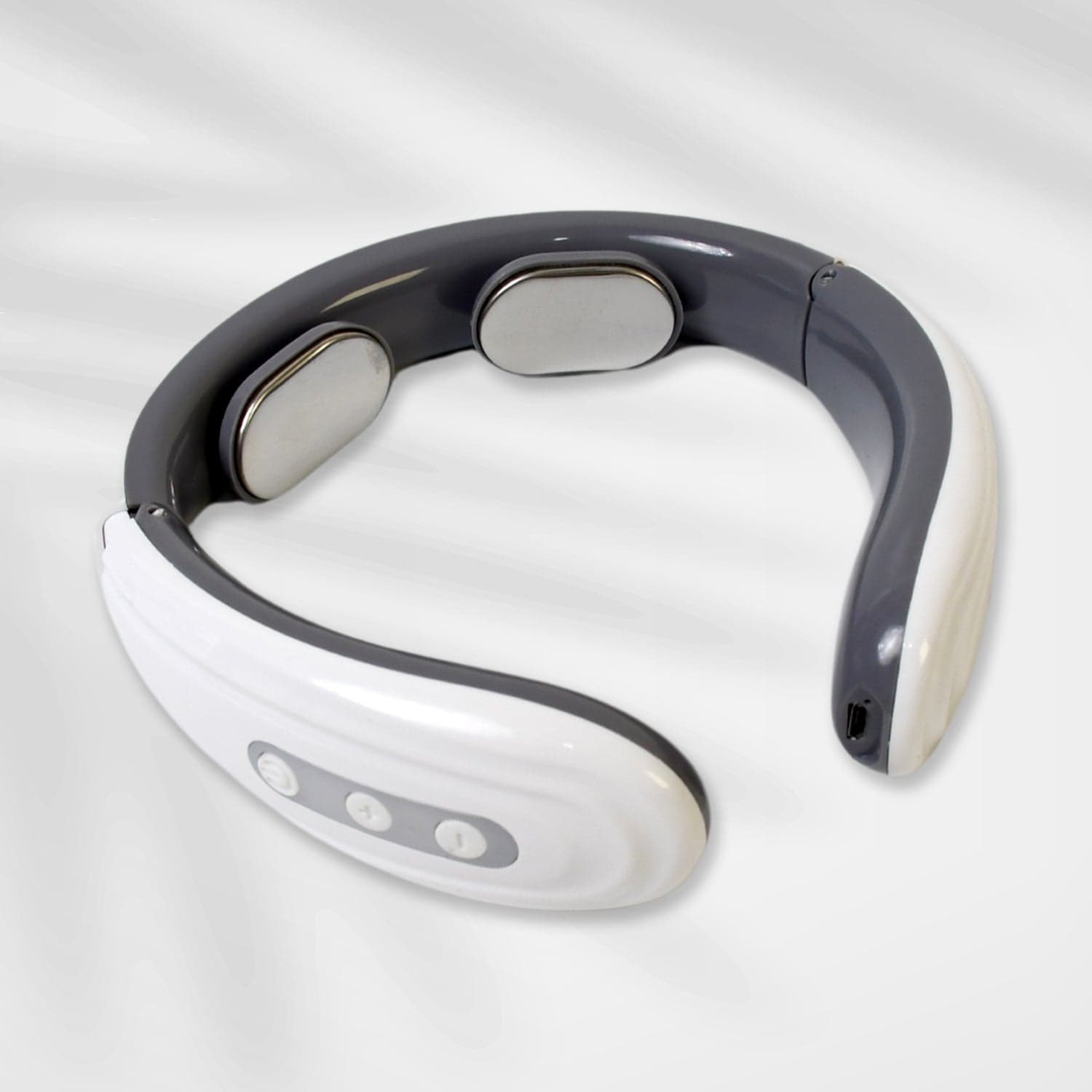 2 Heads Smart Electric Neck and Back Pulse Massager (1 Pc / Mix Design) thumbnail 7