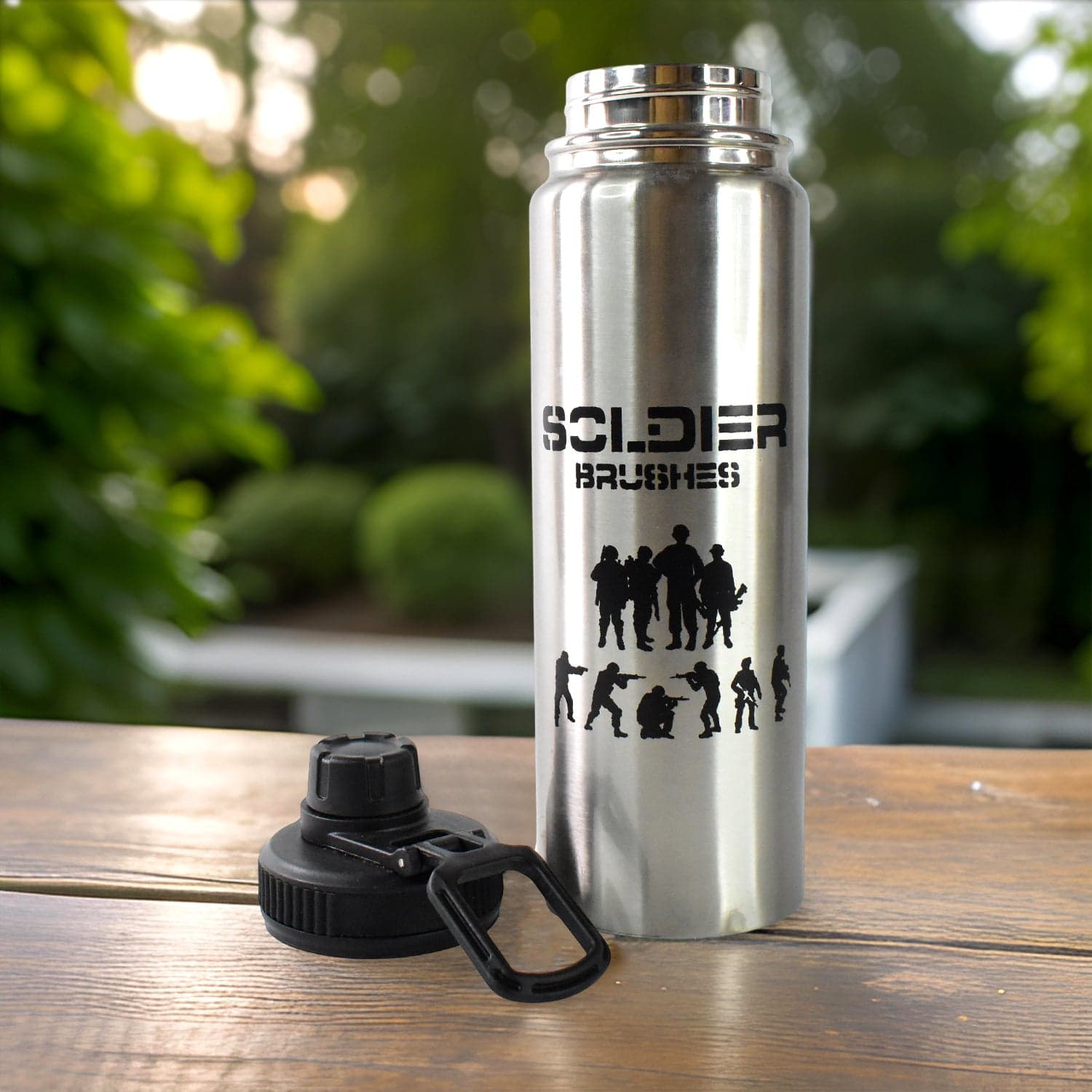 Vacuum Insulated Stainless Steel Bottle Stainless Steel (1000 ml / 1 Pc) thumbnail 3