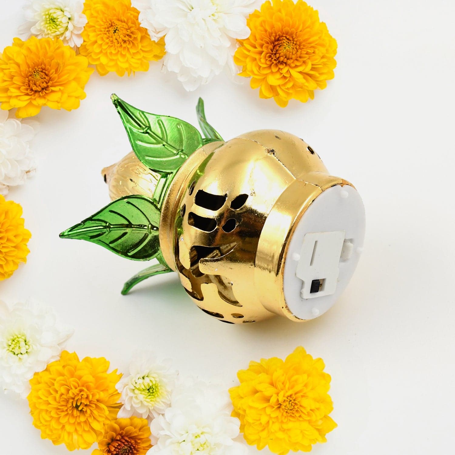 Gold Plated Eco Friendly Led Kalash For Pooja Mandir thumbnail 3
