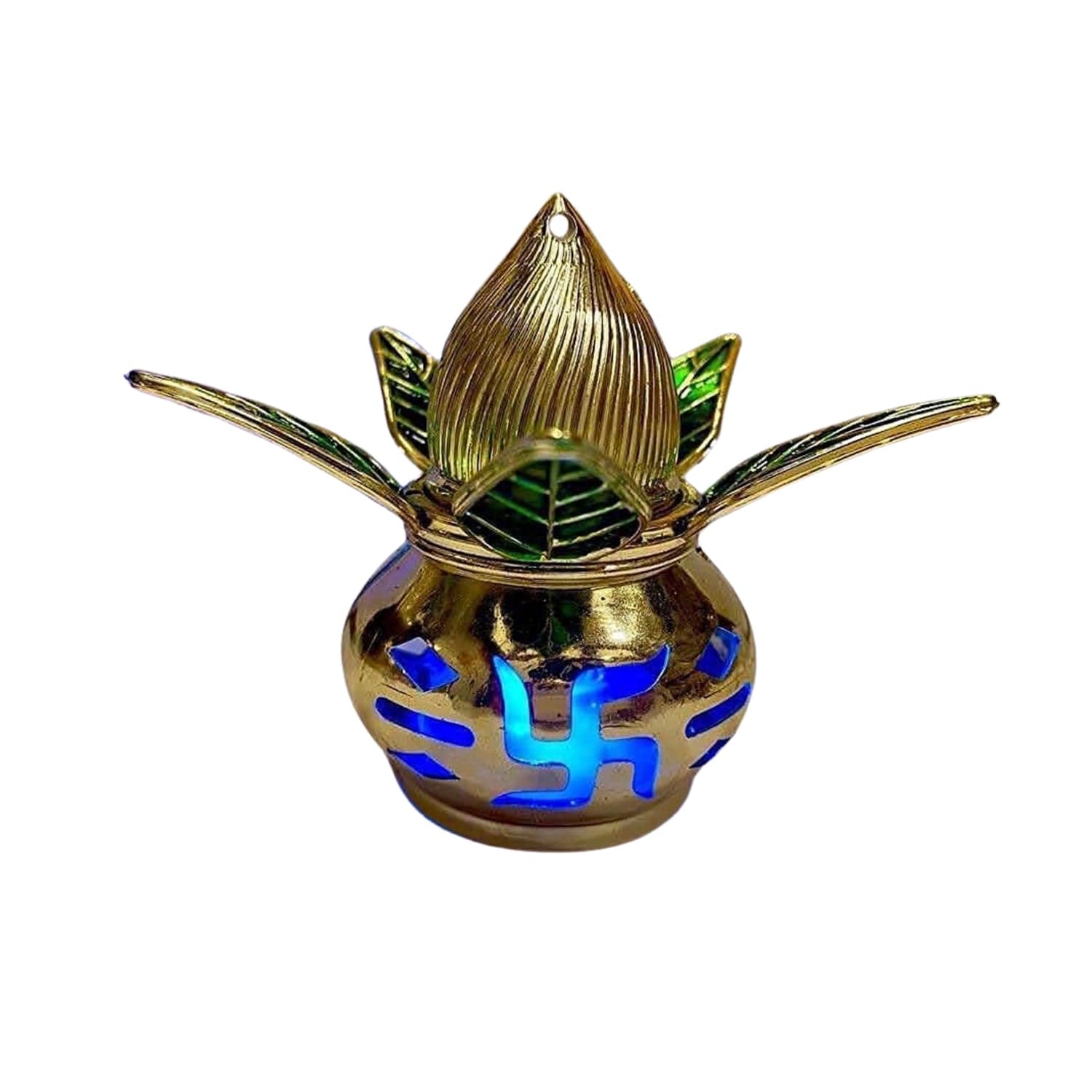 Gold Plated Eco Friendly Led Kalash For Pooja Mandir thumbnail 5