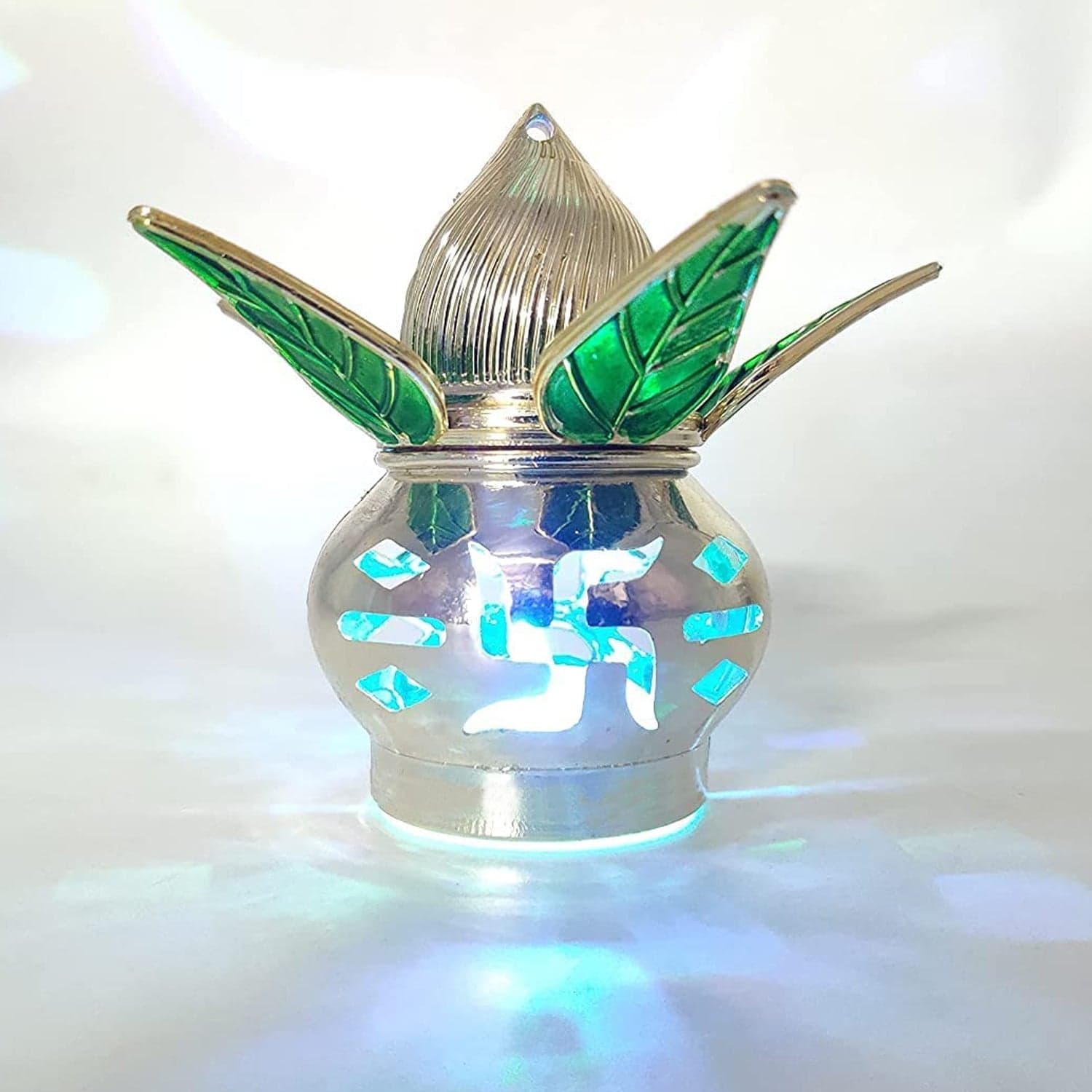Gold Plated Eco Friendly Led Kalash For Pooja Mandir thumbnail 7