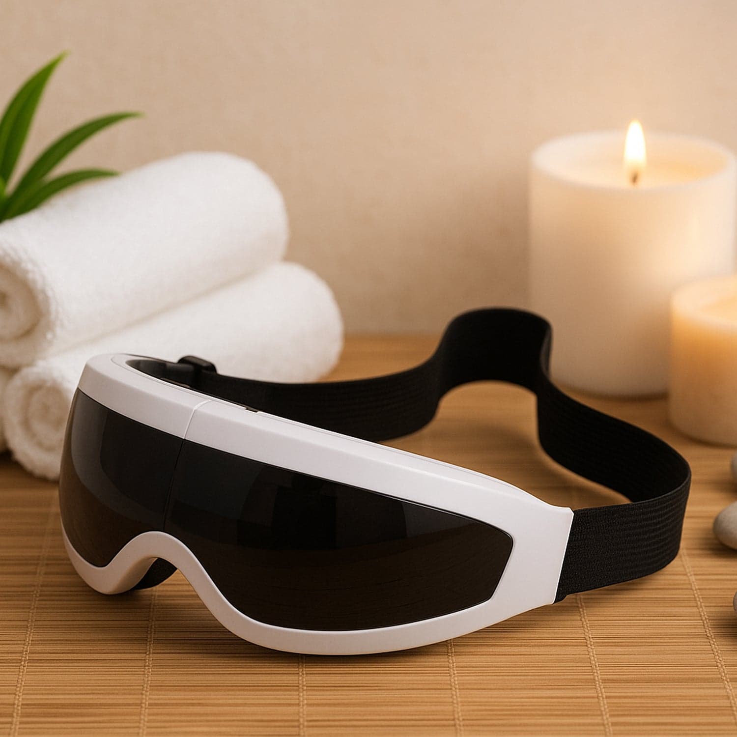 Electric Eye Massager with Adjustable Elastic Band (1 Pc) thumbnail 6