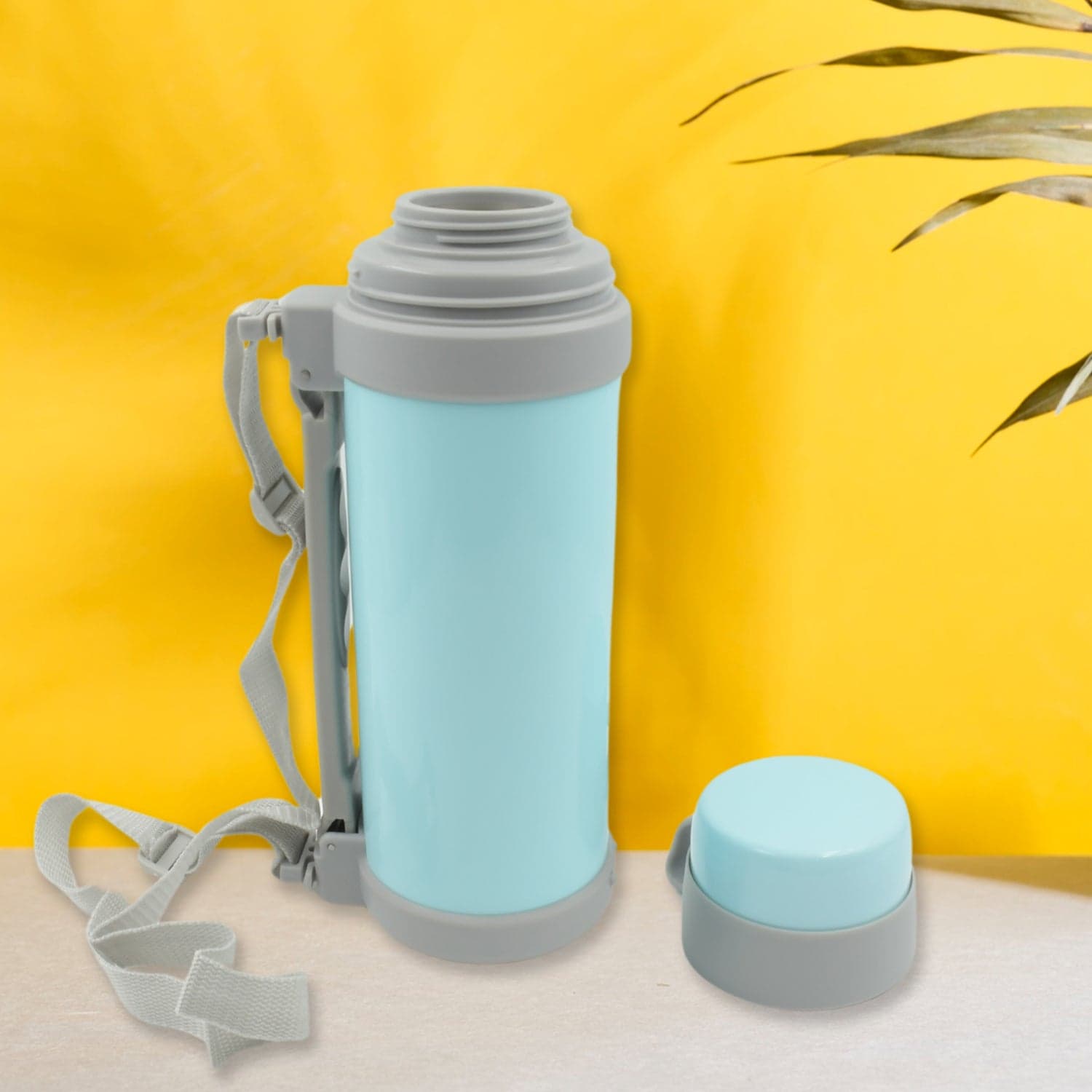 Stainless Steel Vacuum Insulated Thermos - 1200ml Double-Wall Travel Bottle for Hot & Cold Beverages thumbnail 3