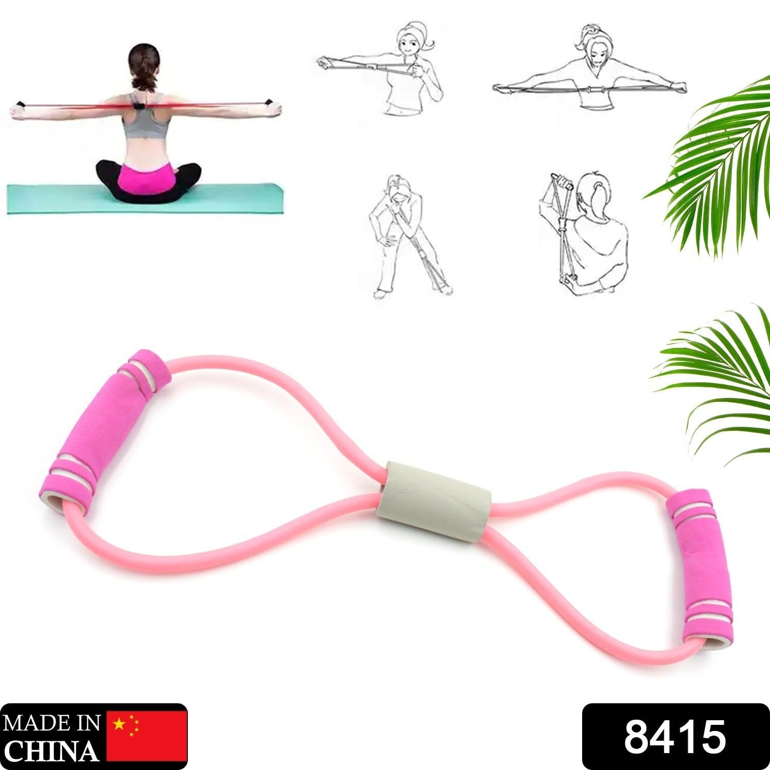 Sport Resistance Loop Band Yoga Bands Rubber Exercise Fitness Training Gym Strength Resistance Band thumbnail 2