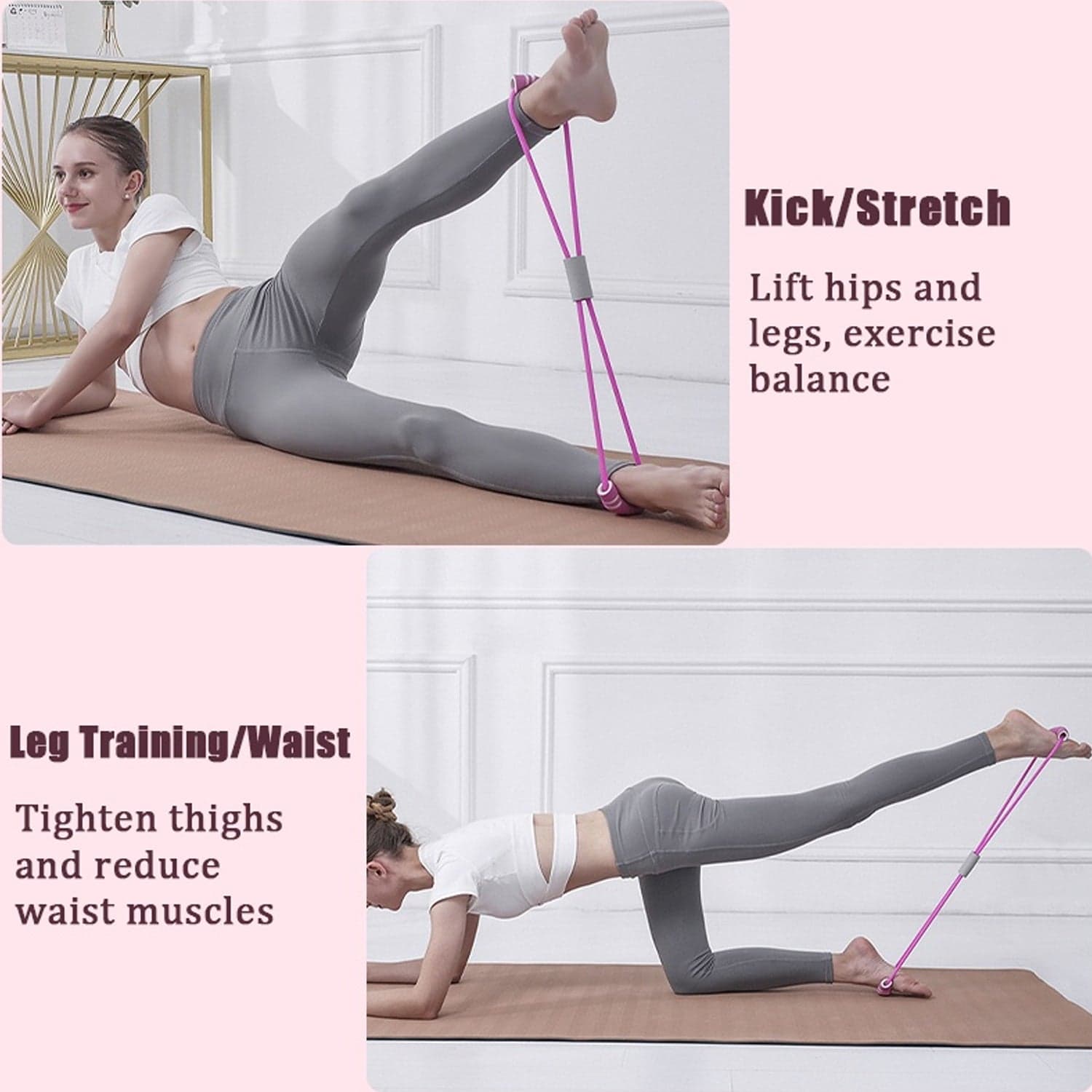 Sport Resistance Loop Band Yoga Bands Rubber Exercise Fitness Training Gym Strength Resistance Band thumbnail 5