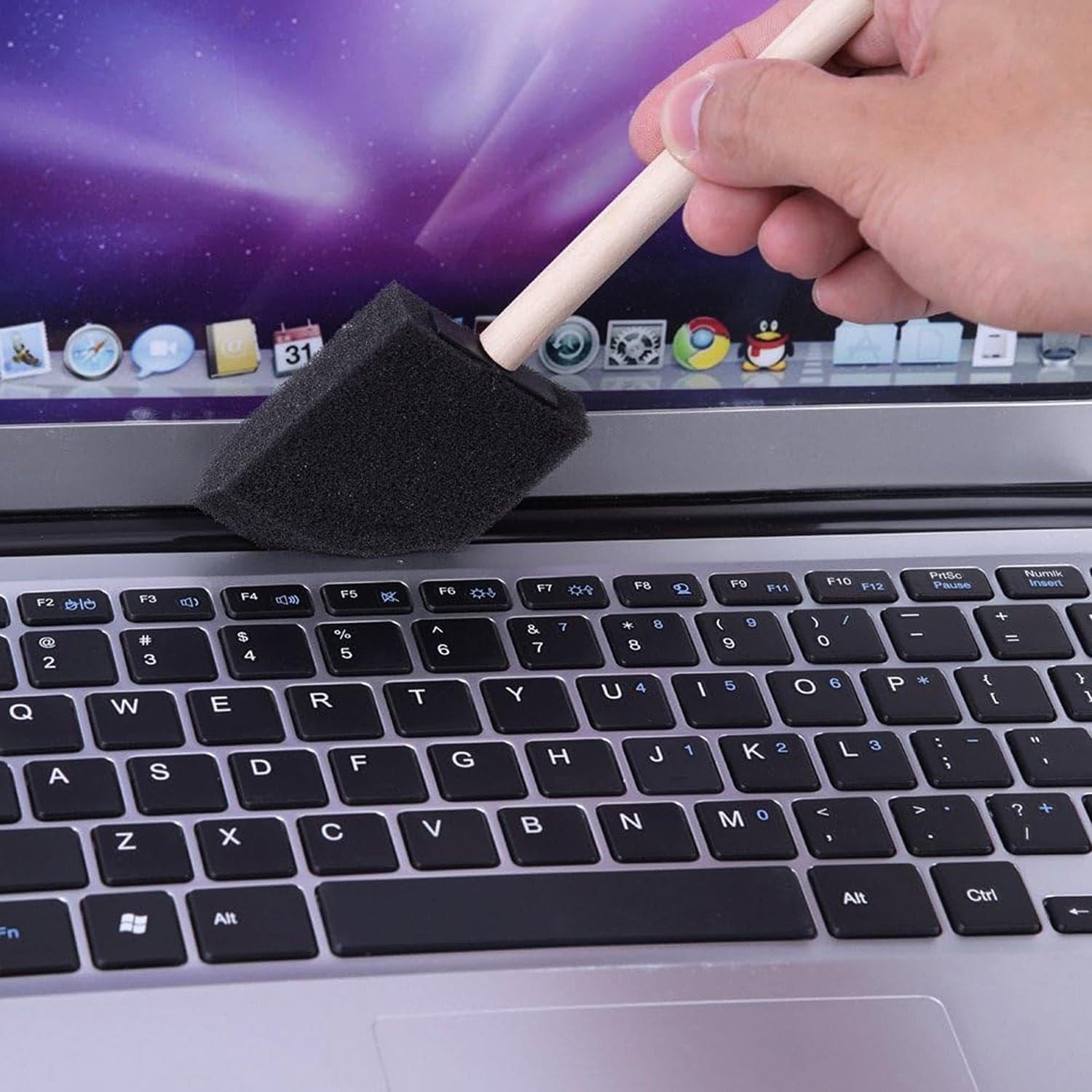 Multipurpose Sponge Brushes for Painting with Wooden Handles thumbnail 3