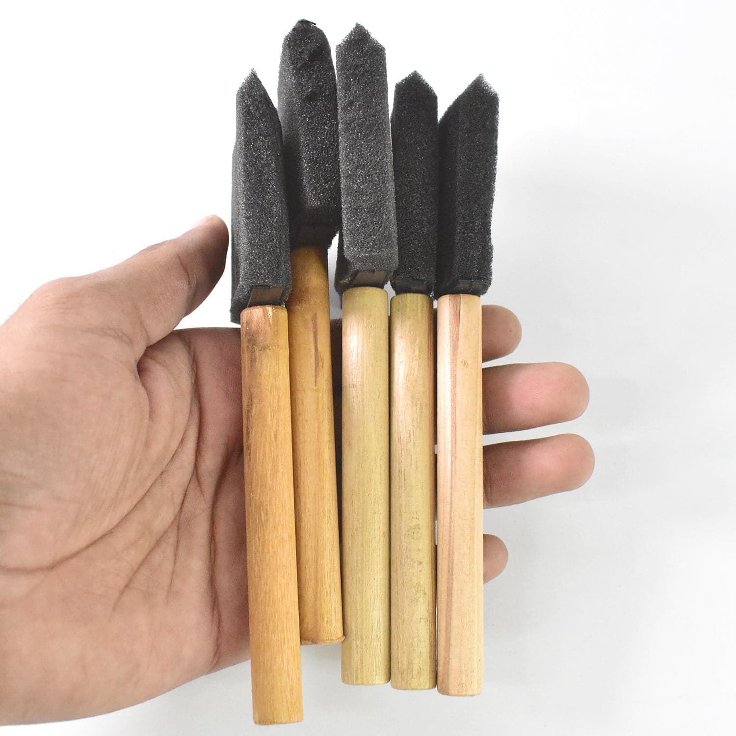 Multipurpose Sponge Brushes for Painting with Wooden Handles thumbnail 6
