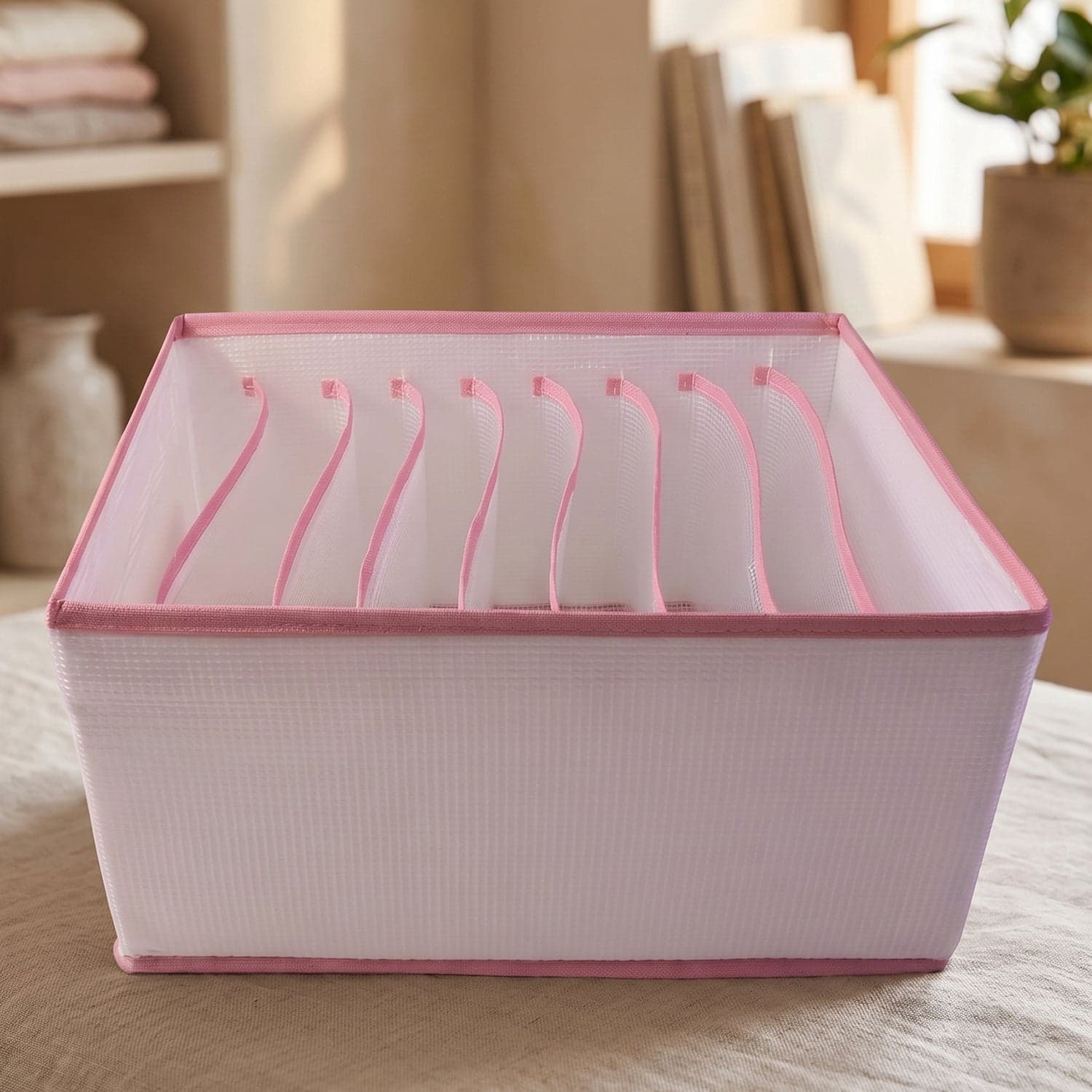 Clothes Storage Organizer the Foldable, Space-Saving & Durable Fabric thumbnail 1