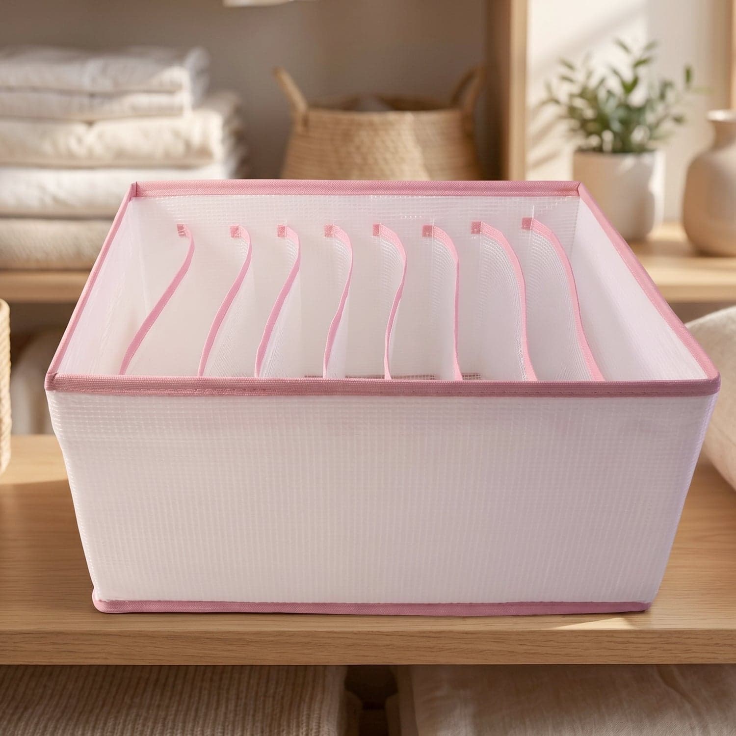 Clothes Storage Organizer the Foldable, Space-Saving & Durable Fabric thumbnail 5