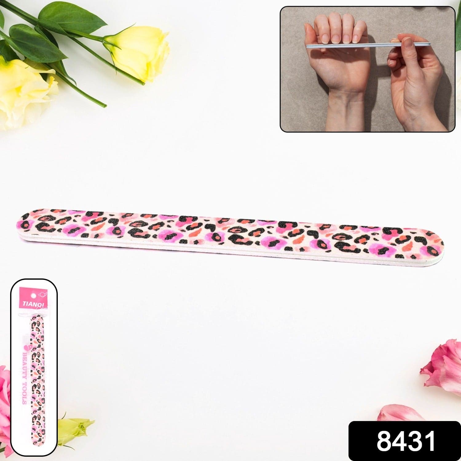 Professional Nail Filer Double Sided For Nail Shaper Nail File (1 Pc) thumbnail 2
