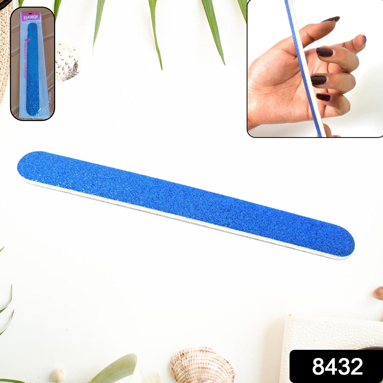 Professional Nail Filer Double Sided For Nail Shaper Nail File ( 18 cm ) thumbnail 2