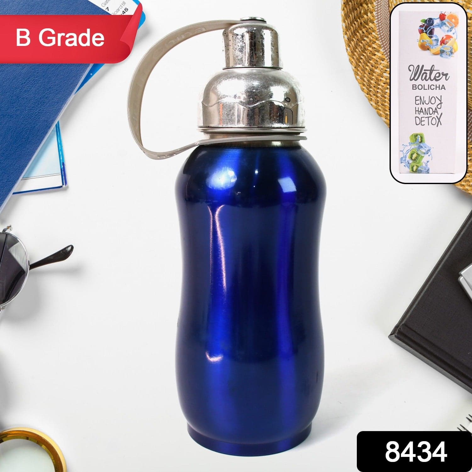 Thermoses Water Bottle Stainless Thermos Water Bottle (500 ML Approx) thumbnail 2