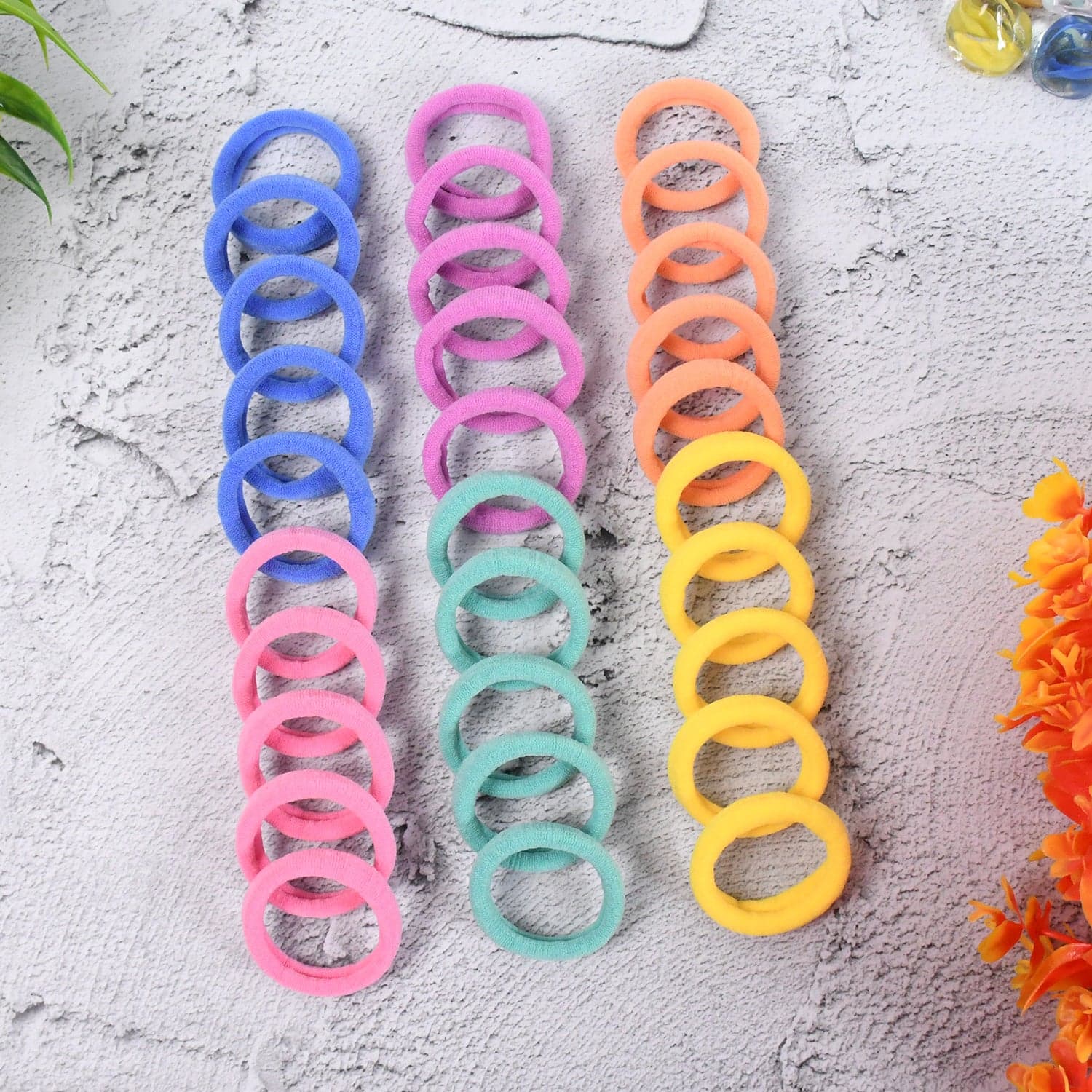 Mini Hair Ties, Mini Hairlines, mini hairbands (30 Pcs Set), Hair accessories thumbnail 6