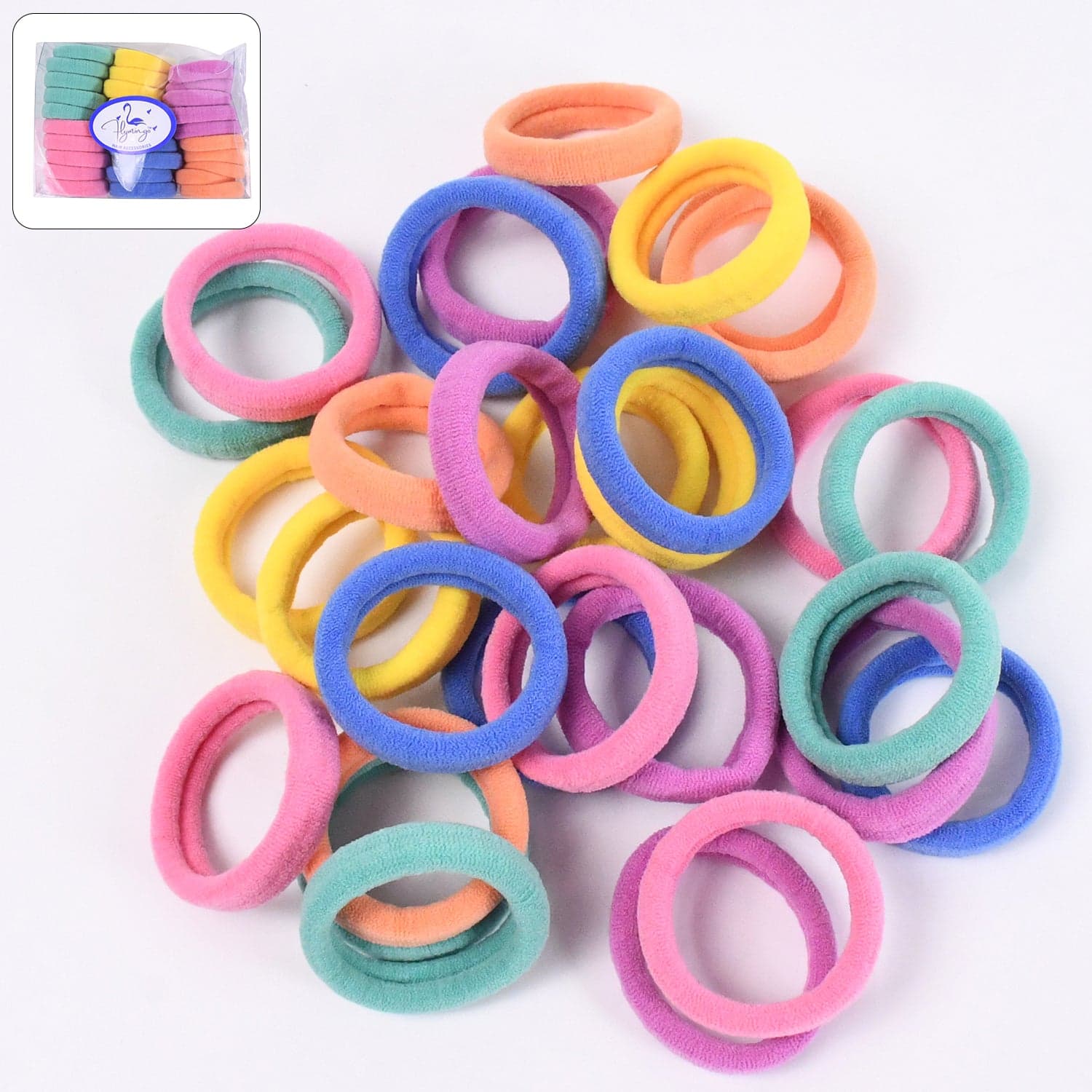 Mini Hair Ties, Mini Hairlines, mini hairbands (30 Pcs Set), Hair accessories thumbnail 7