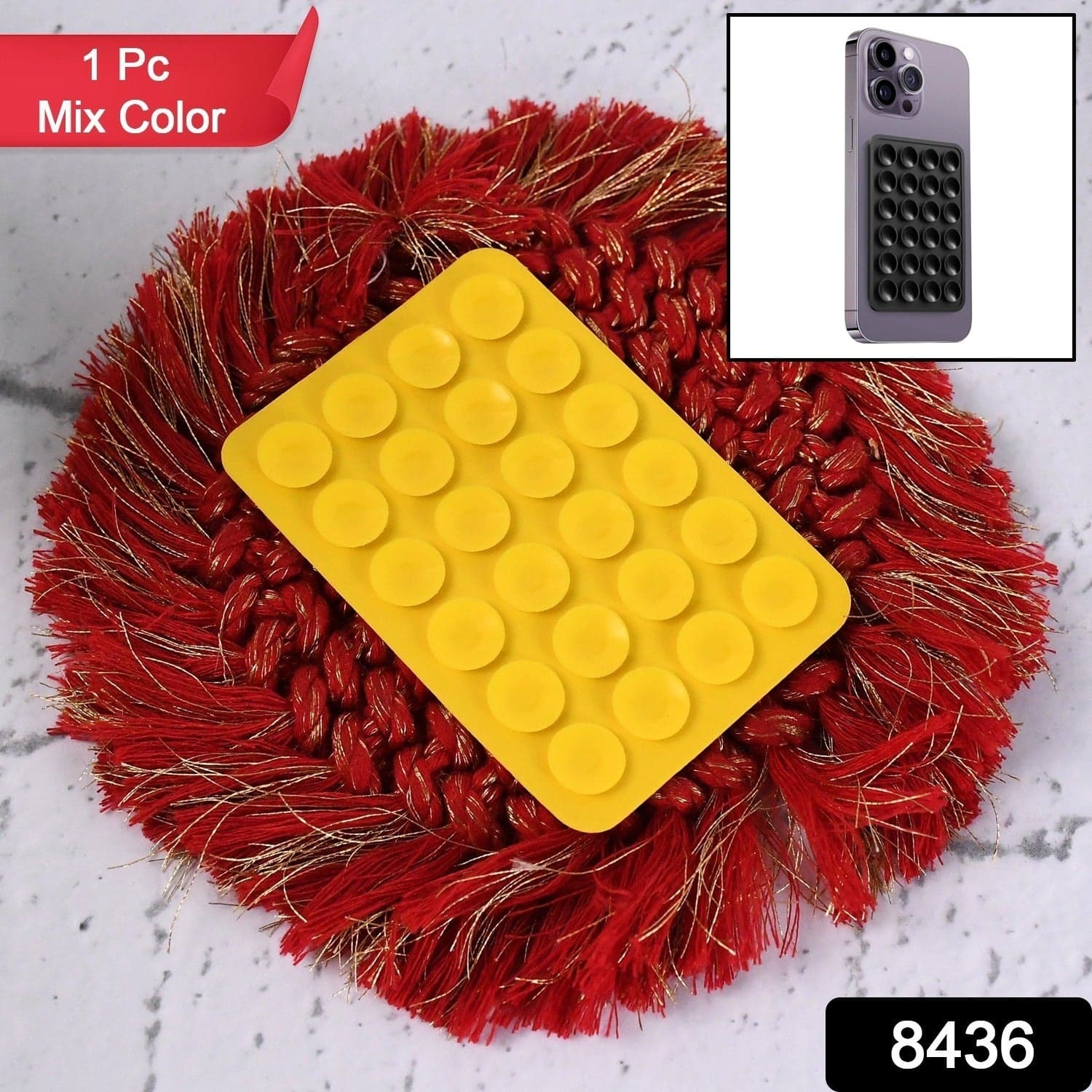 Suction Phone Case / Holder Mount (1 Pc / Mix Color) thumbnail 3