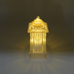 Lantern Shape Led Light Decorative Led Flickering Crystal Candle Light For Holiday Party
