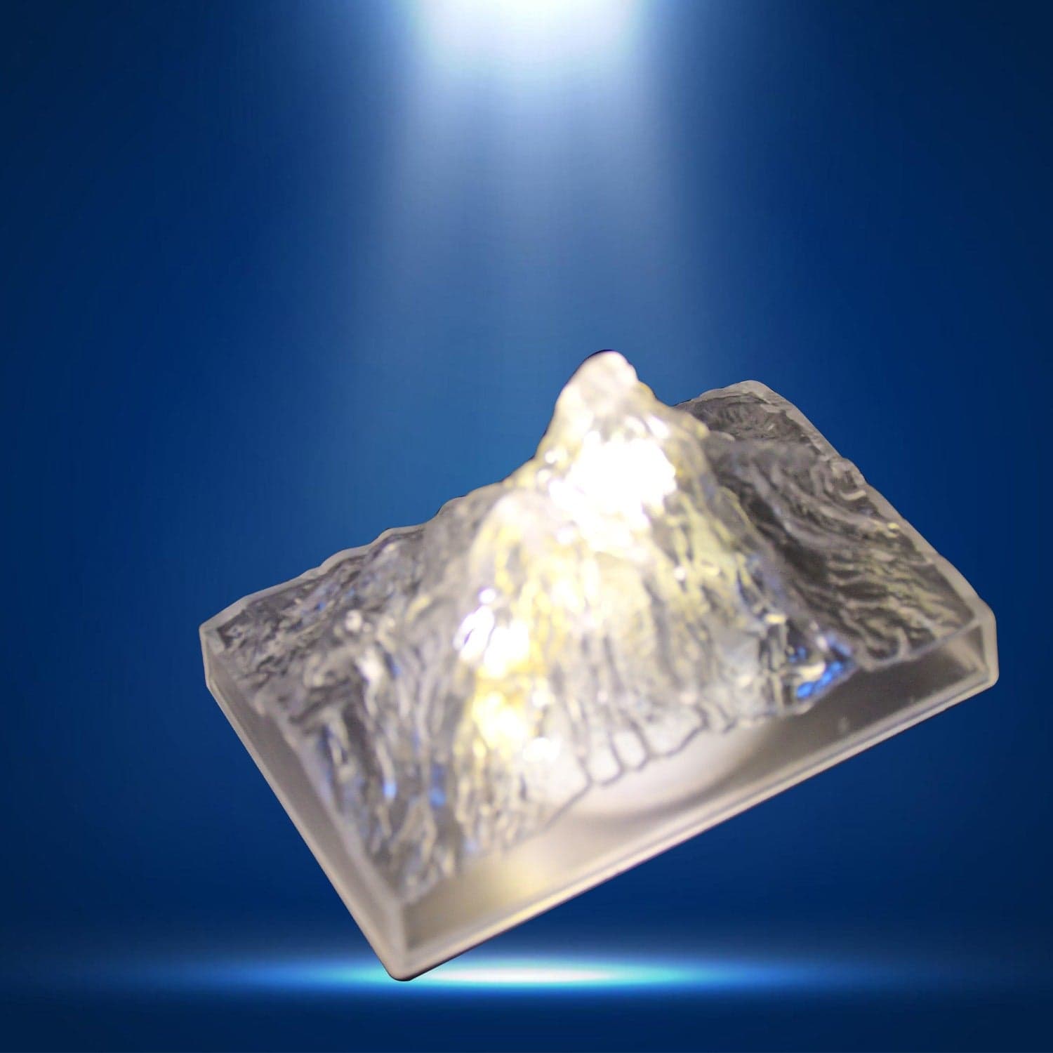 Unique Plastic Night Light: Flameless LED, Diwali (Iceberg Design, Gift) thumbnail 7