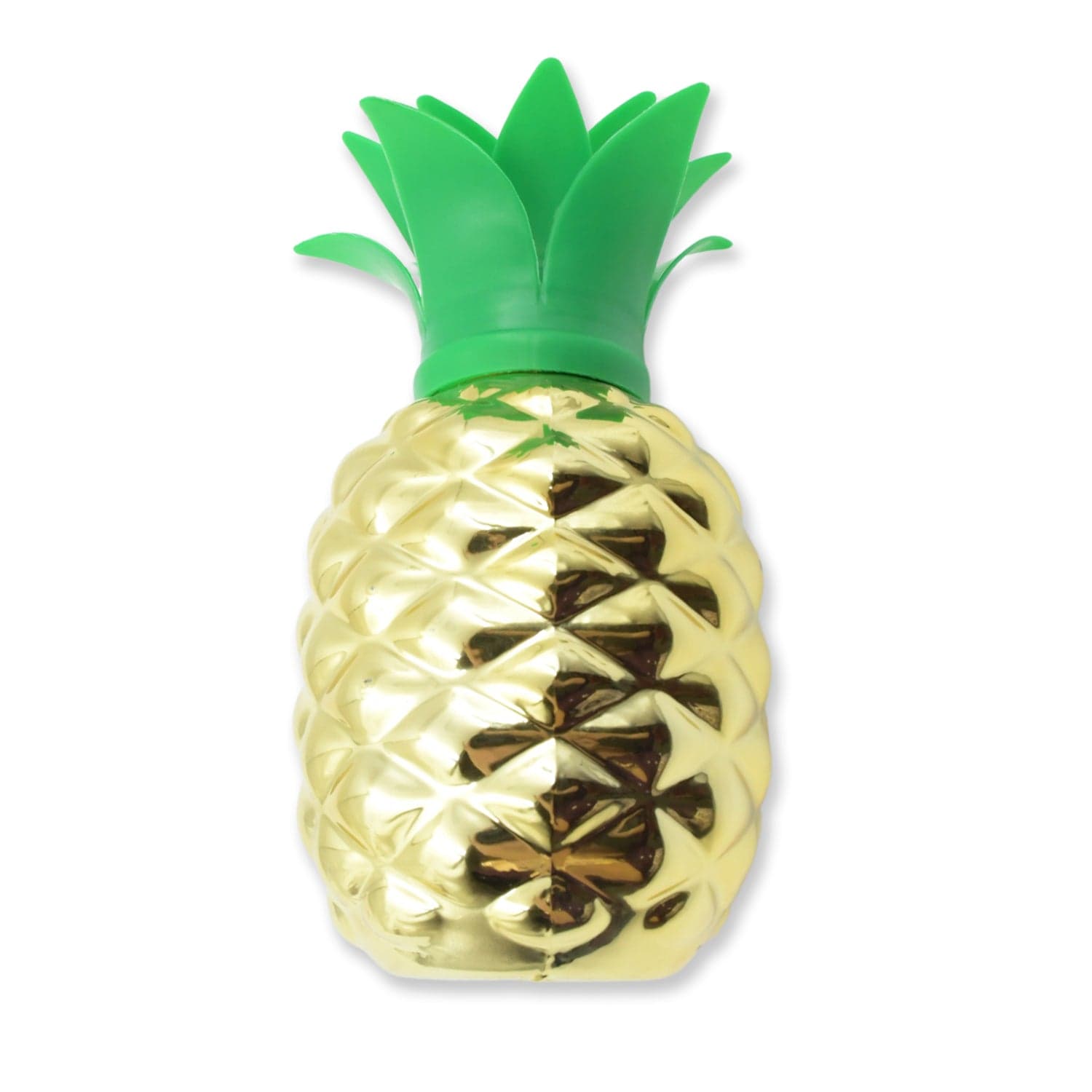 Plastic Pineapple Cups with Straw (1 Pc) - Party Favors, Hawaiian, Beach thumbnail 4