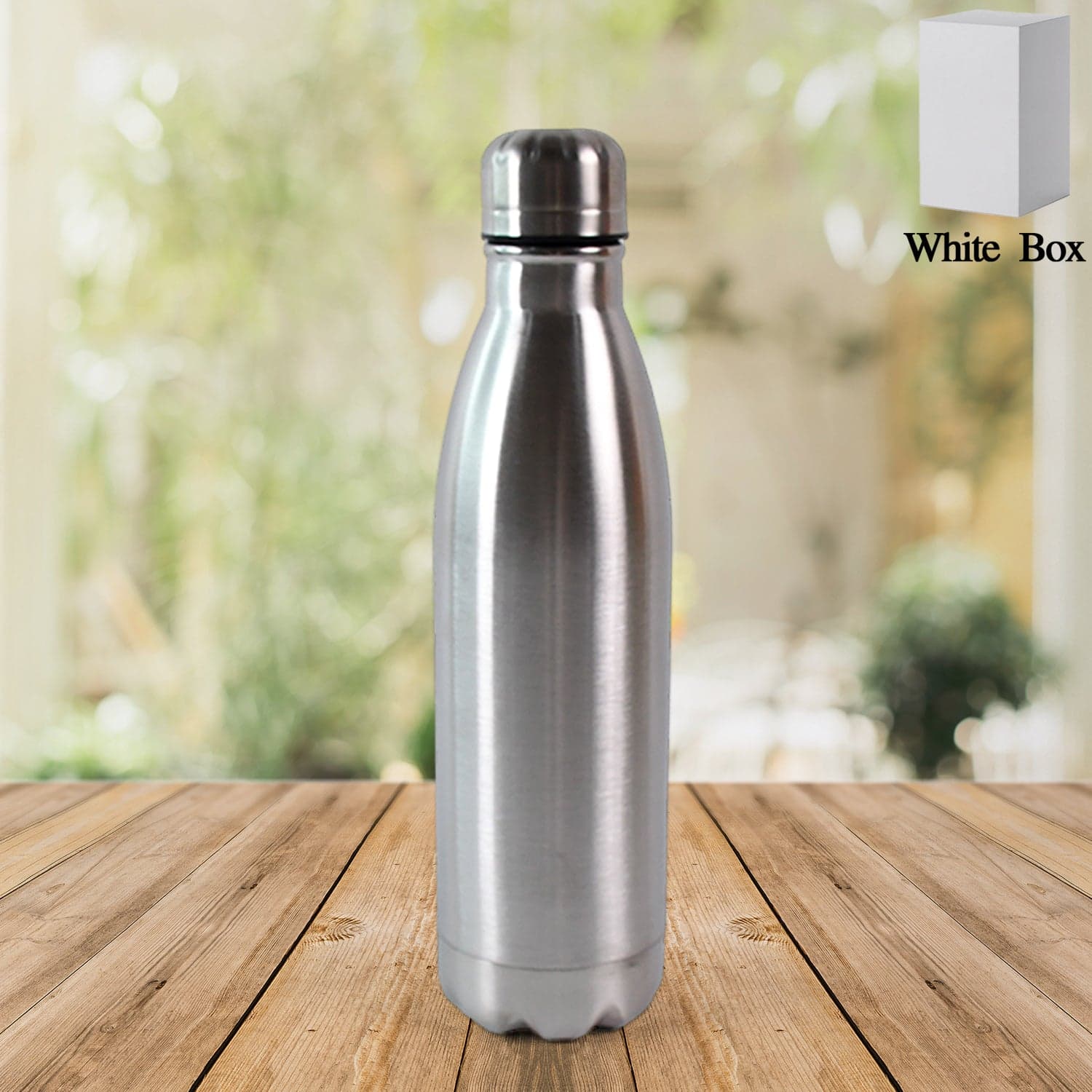Stainless Steel Water Bottle Approx 1000Ml 1 Pc thumbnail 2
