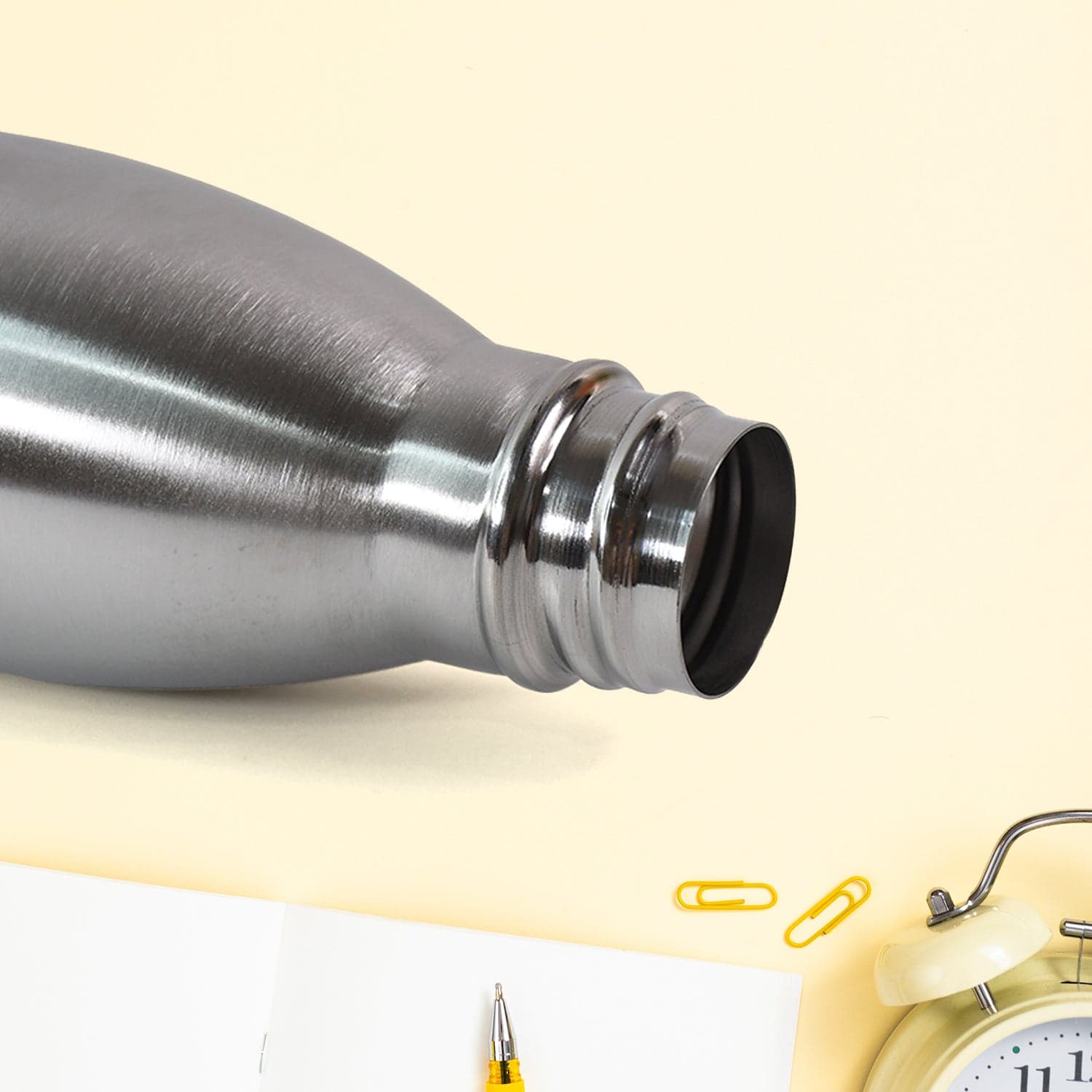 Stainless Steel Water Bottle Approx 1000Ml 1 Pc thumbnail 5