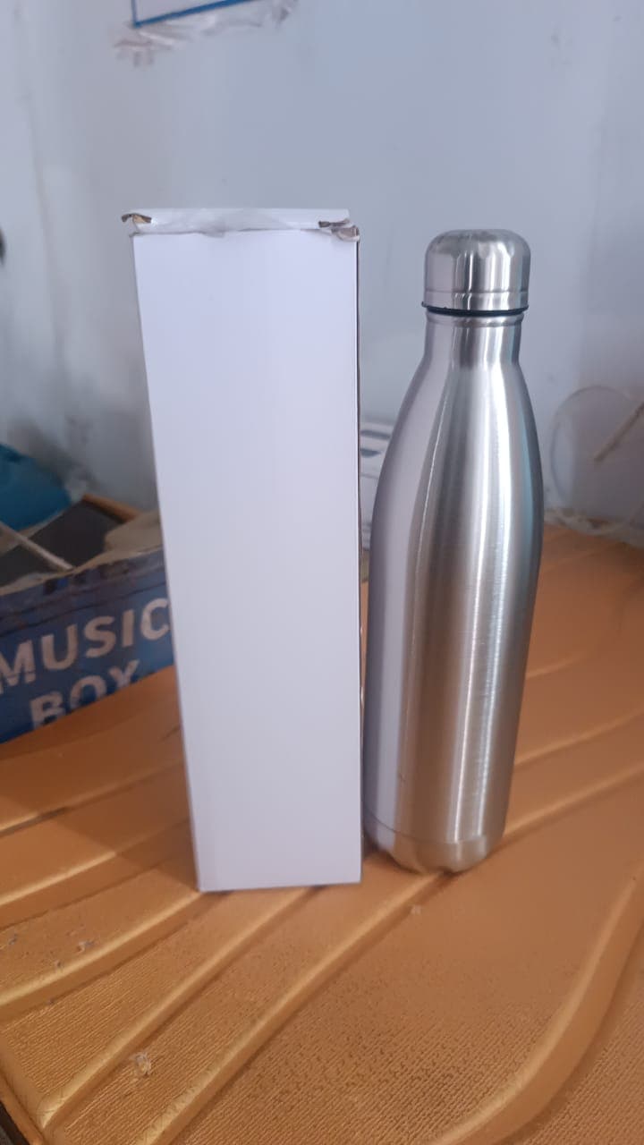 Stainless Steel Water Bottle Approx 1000Ml 1 Pc thumbnail 6