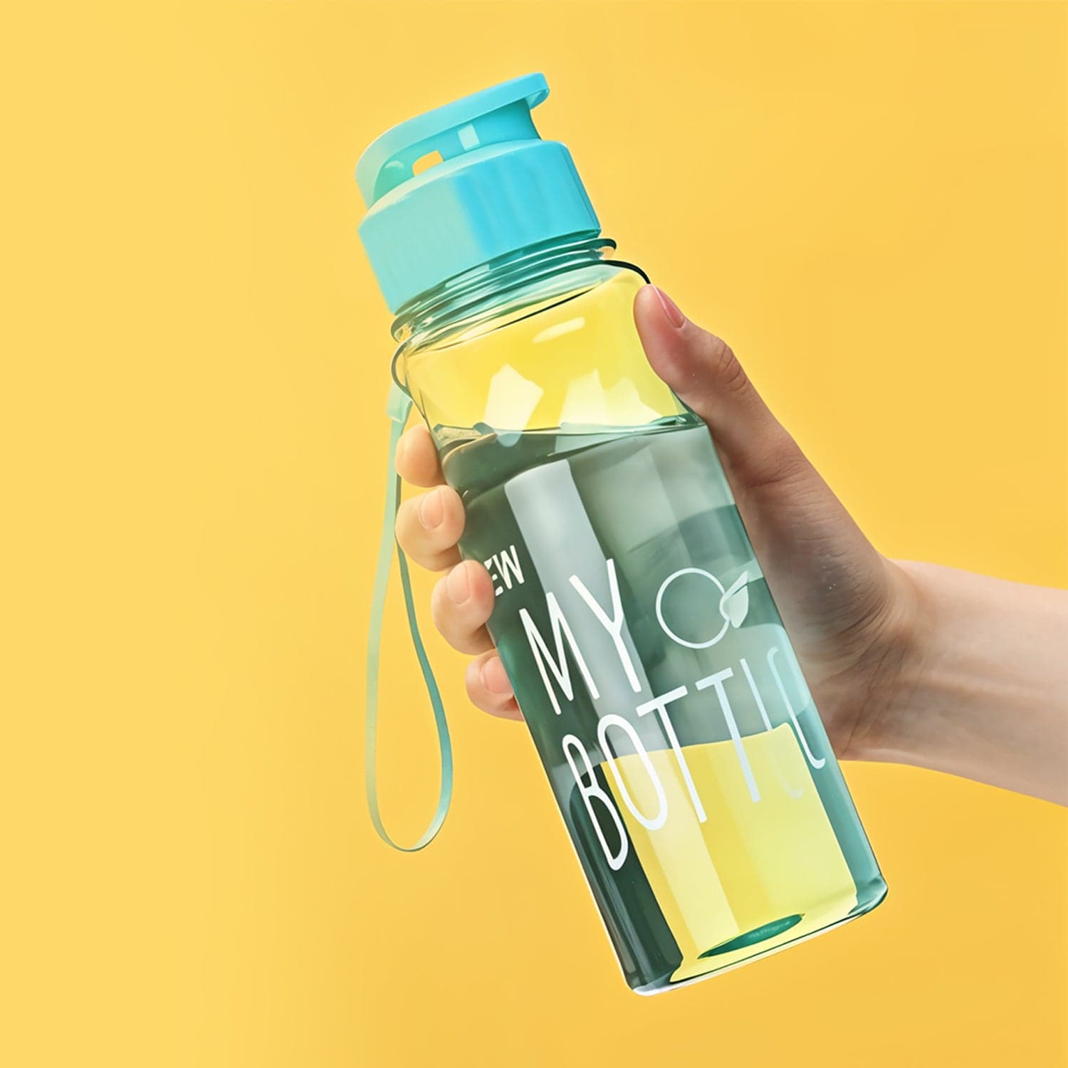 Plastic Sports Water Bottle 400Ml thumbnail 2
