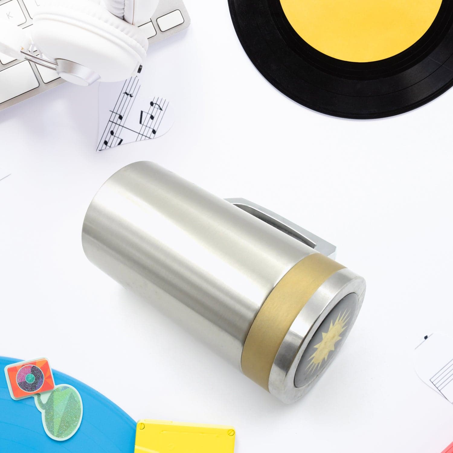Multifunctional Double-Wall Thermos Water Bottles, Spill Proof With Leakproof Drinking Cup For Office Mug, Home, Travel, School (400Ml) thumbnail 6