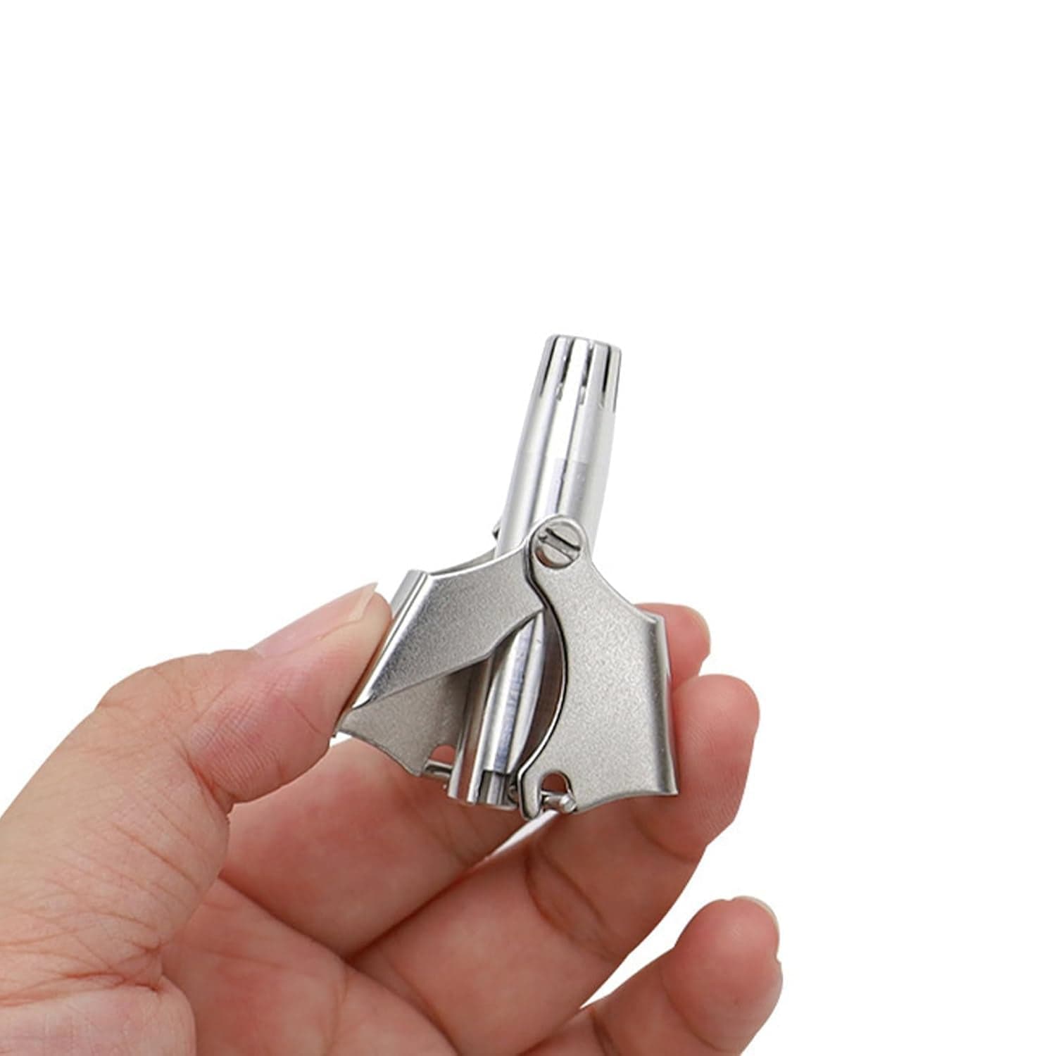 Stainless Steel Painless Nose Hair Remover (1 Pc) thumbnail 3